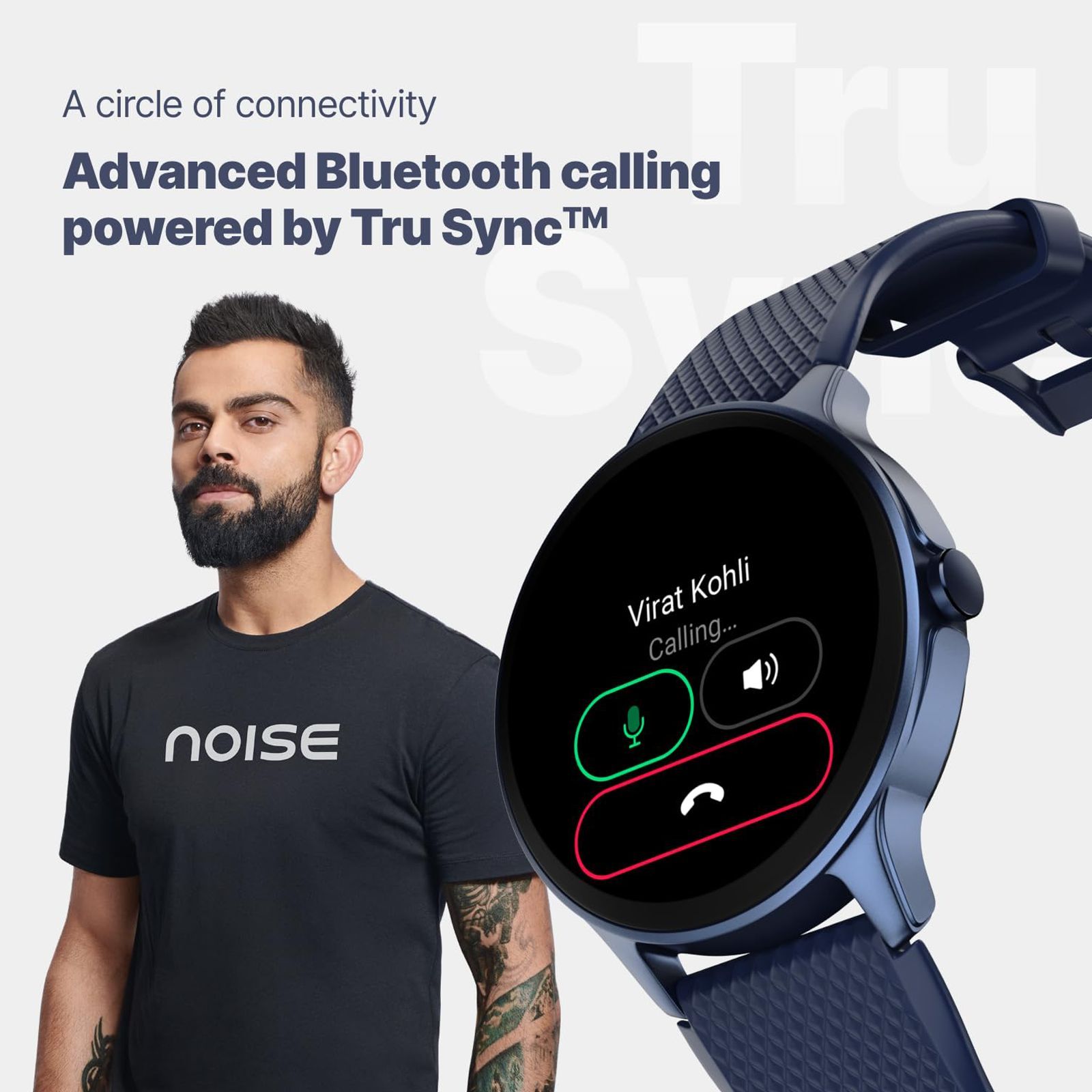 noise NoiseFit Arc Smartwatch with Bluetooth Calling (35mm TFT Display, IP68 Water Resistant, Deep Wine Strap)_7