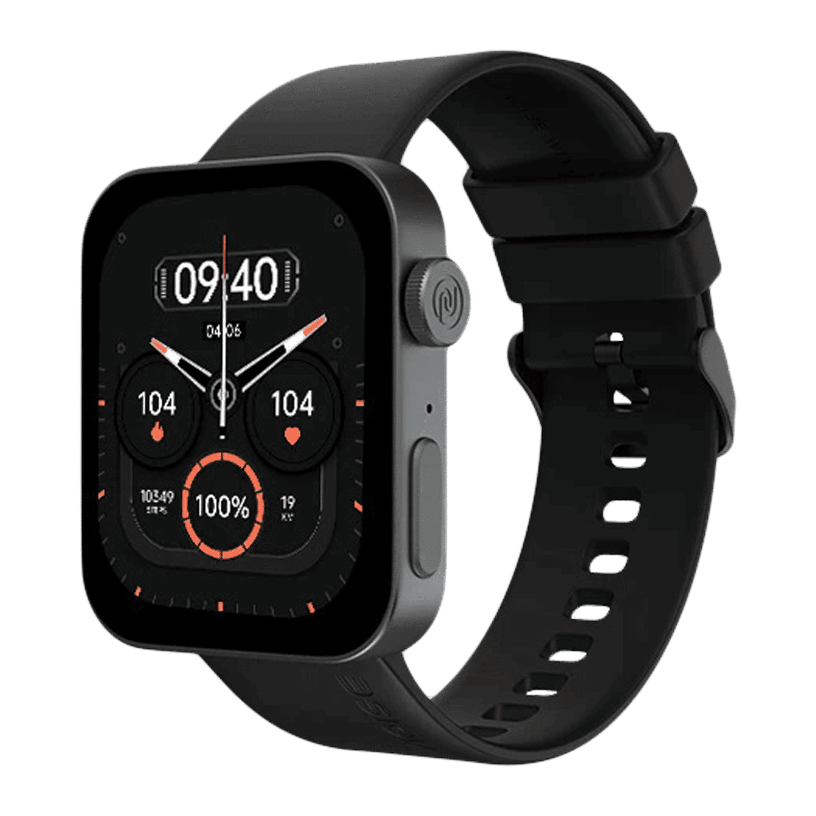 noise ColorFit Caliber 3 Smartwatch with Bluetooth Calling (45.2mm AMOLED Display, IP68 Water Resistant, Jet Black Strap) noise ColorFit Caliber 3 Smartwatch with Bluetooth Calling (45.2mm AMOLED Display, IP68 Water Resistant, Jet Black Strap)_4