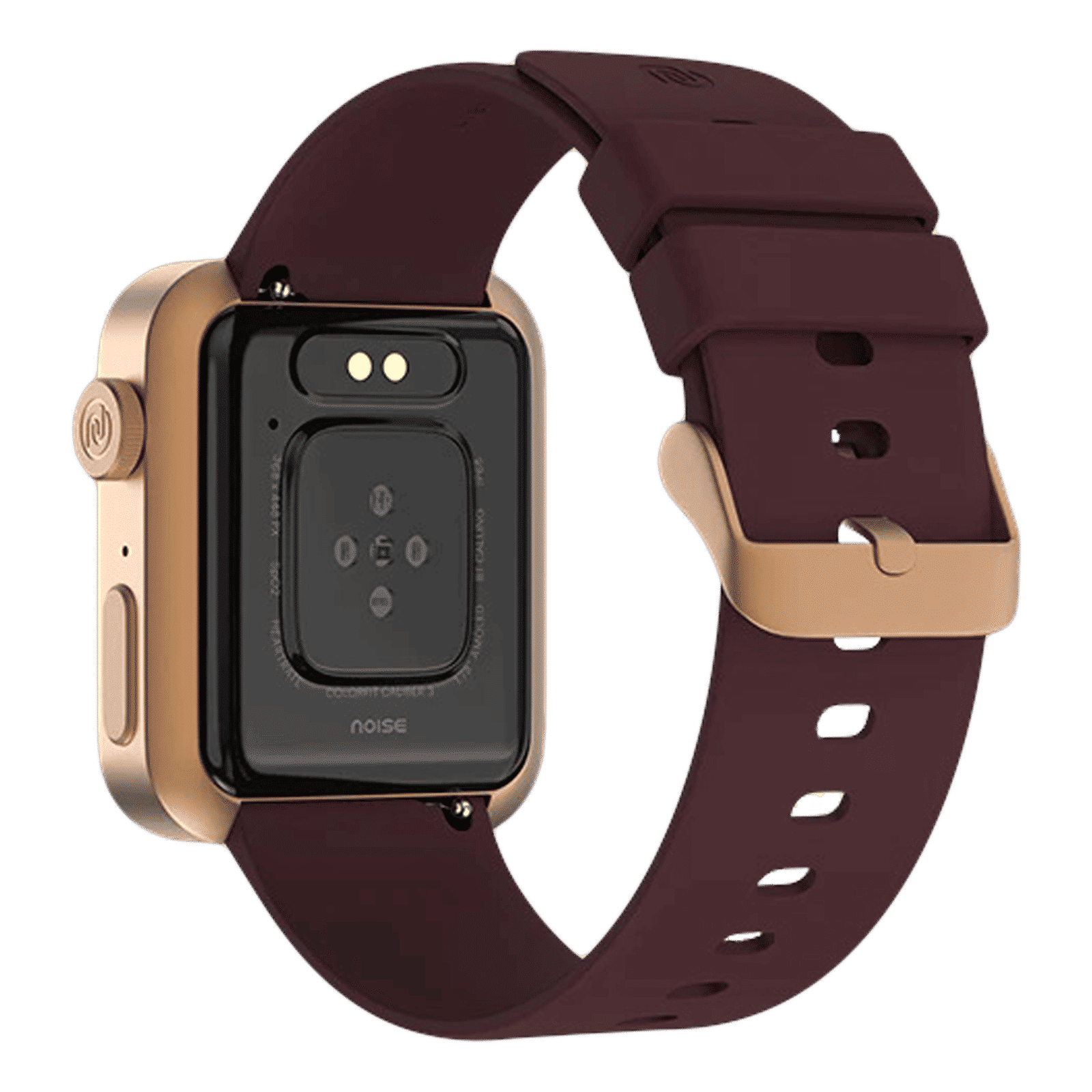 noise ColorFit Caliber 3 Smartwatch with Bluetooth Calling (45.2mm AMOLED Display, IP68 Water Resistant, Deep Wine Strap)_4