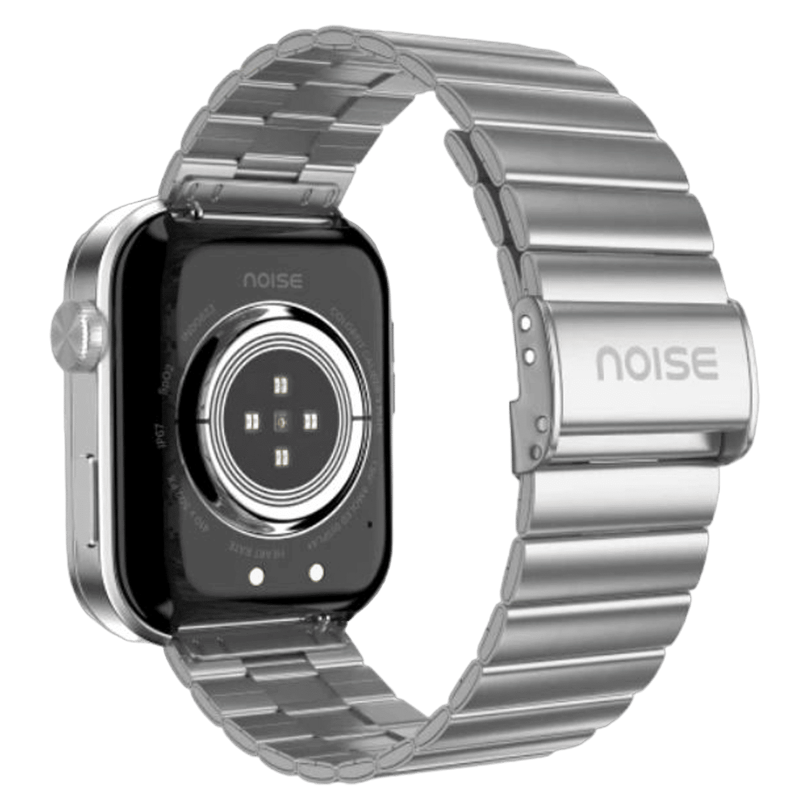 noise ColorFit Caliber 3 Plus Smartwatch with Bluetooth Calling (49.7mm AMOLED Display, IP67 Water Resistant, Elite Silver Strap)_7