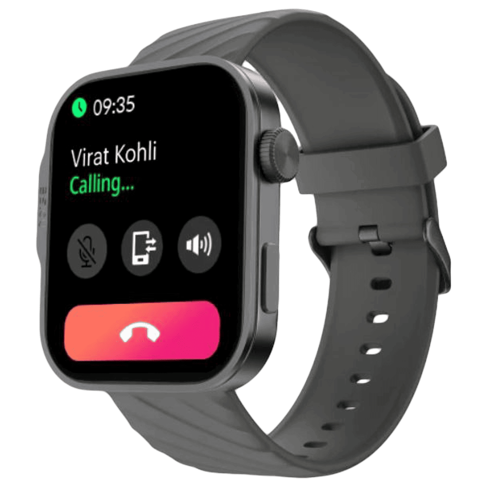 noise ColorFit Caliber 3 Plus Smartwatch with Bluetooth Calling (49.7mm AMOLED Display, IP67 Water Resistant, Charcoal Grey Strap)_4