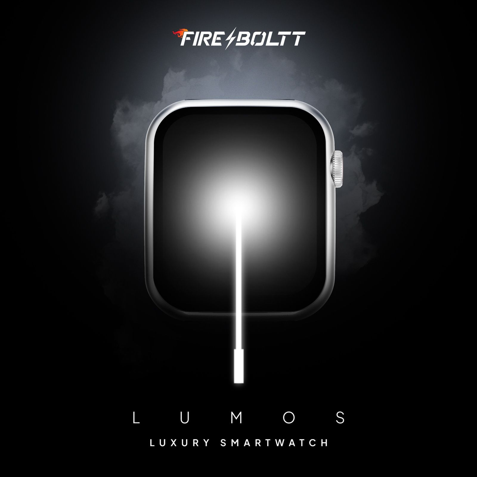 FIRE-BOLTT Lumos Smartwatch with Bluetooth Calling (48.5mm HD Display, IP67 Water Resistant, Black Strap)_5