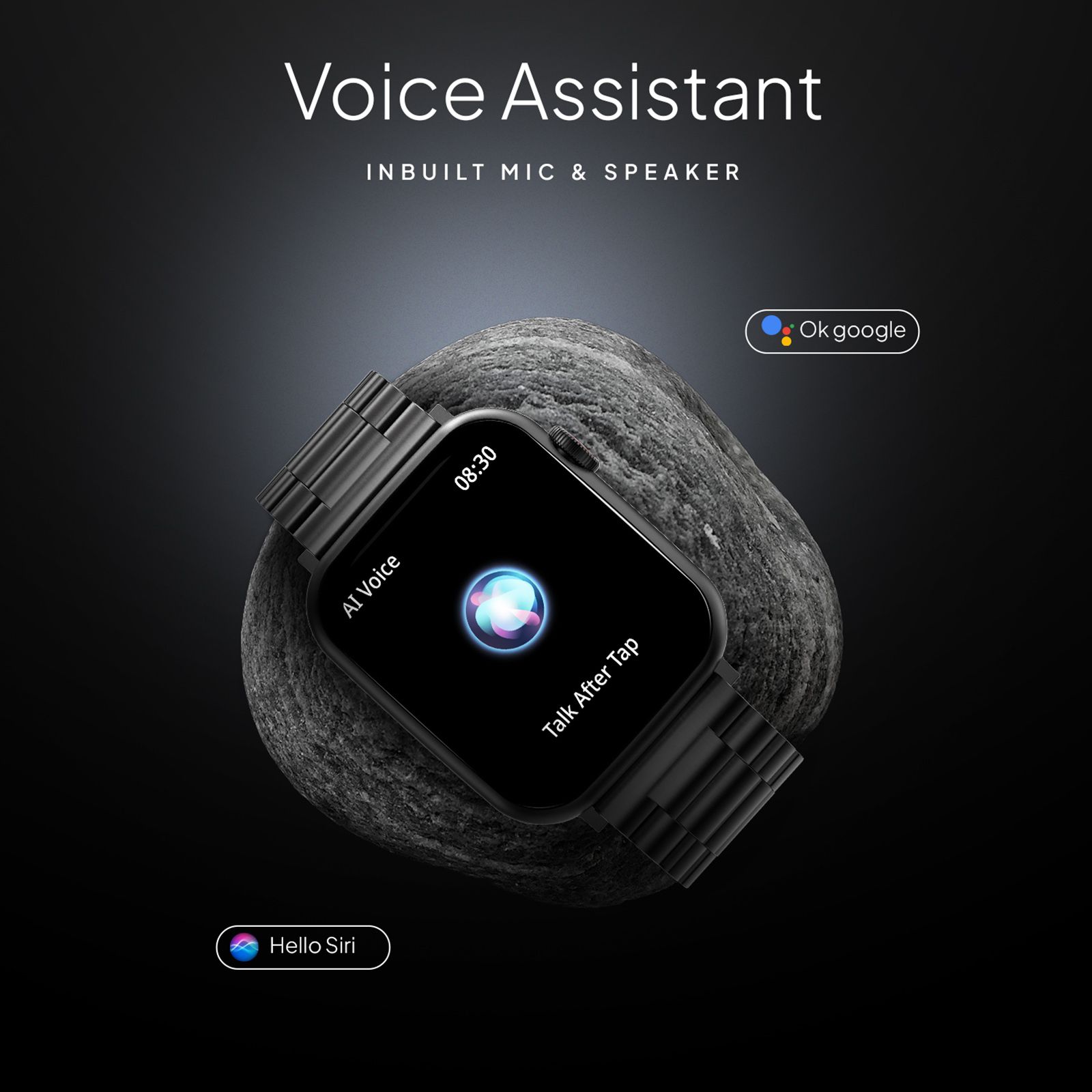 FIRE-BOLTT Lumos Smartwatch with Bluetooth Calling (48.5mm HD Display, IP67 Water Resistant, Black Strap)_9