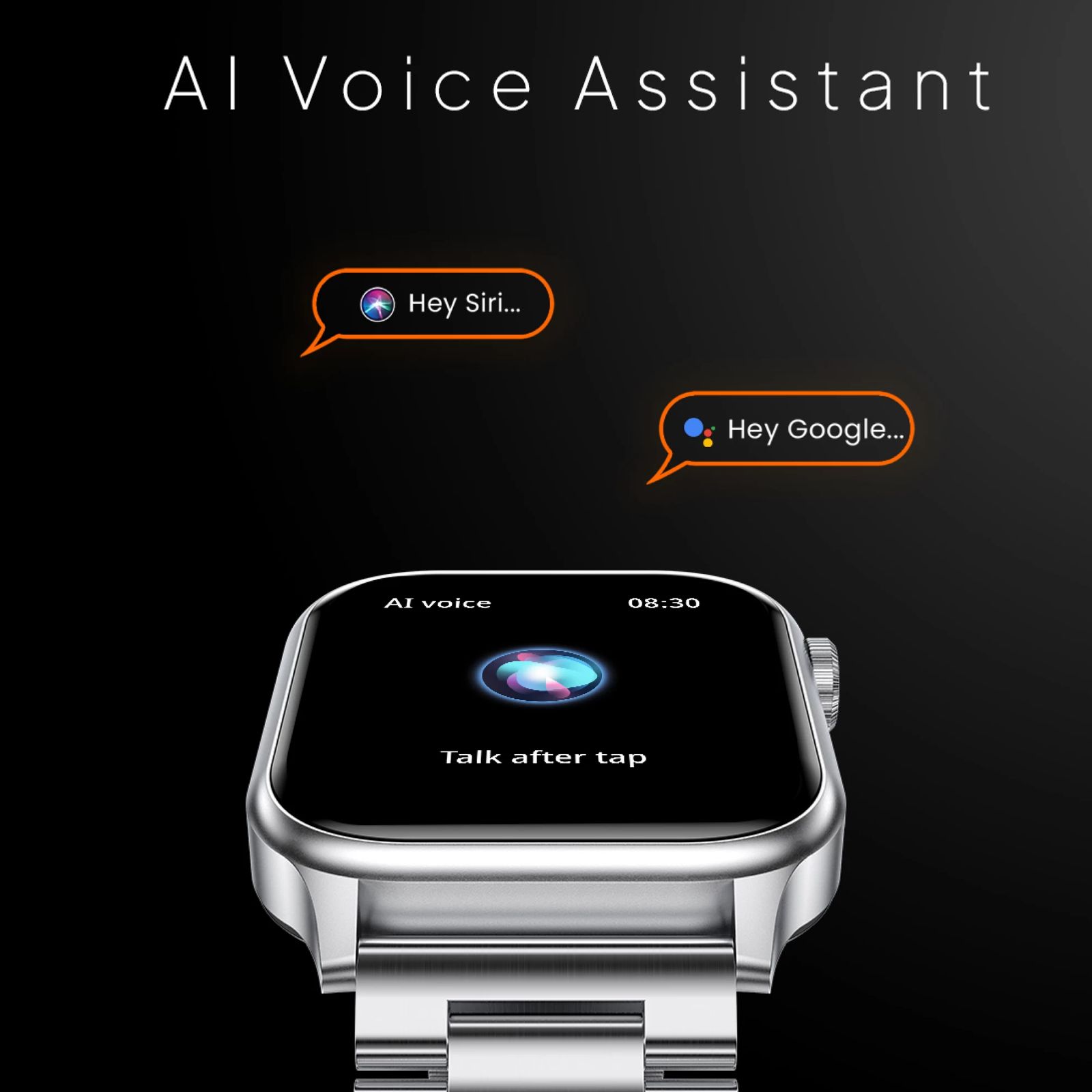 FIRE-BOLTT Rise Luxe Smartwatch with Bluetooth Calling (47mm HD Display, IP67 Water Resistant, Silver Strap) FIRE-BOLTT Rise Luxe Smartwatch with Bluetooth Calling (47mm HD Display, IP67 Water Resistant, Silver Strap)_5