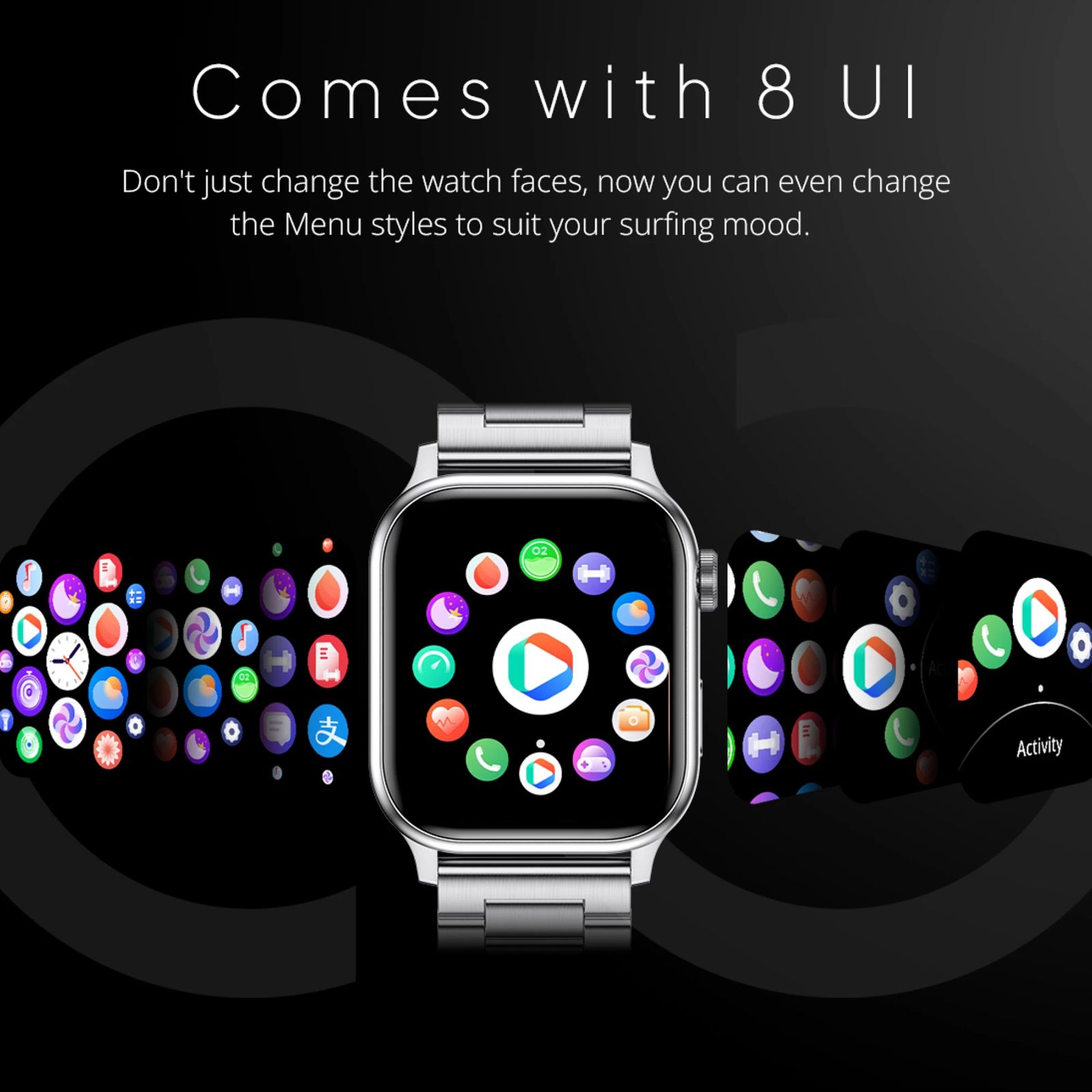 FIRE-BOLTT Rise Luxe Smartwatch with Bluetooth Calling (47mm HD Display, IP67 Water Resistant, Silver Strap) FIRE-BOLTT Rise Luxe Smartwatch with Bluetooth Calling (47mm HD Display, IP67 Water Resistant, Silver Strap)_6