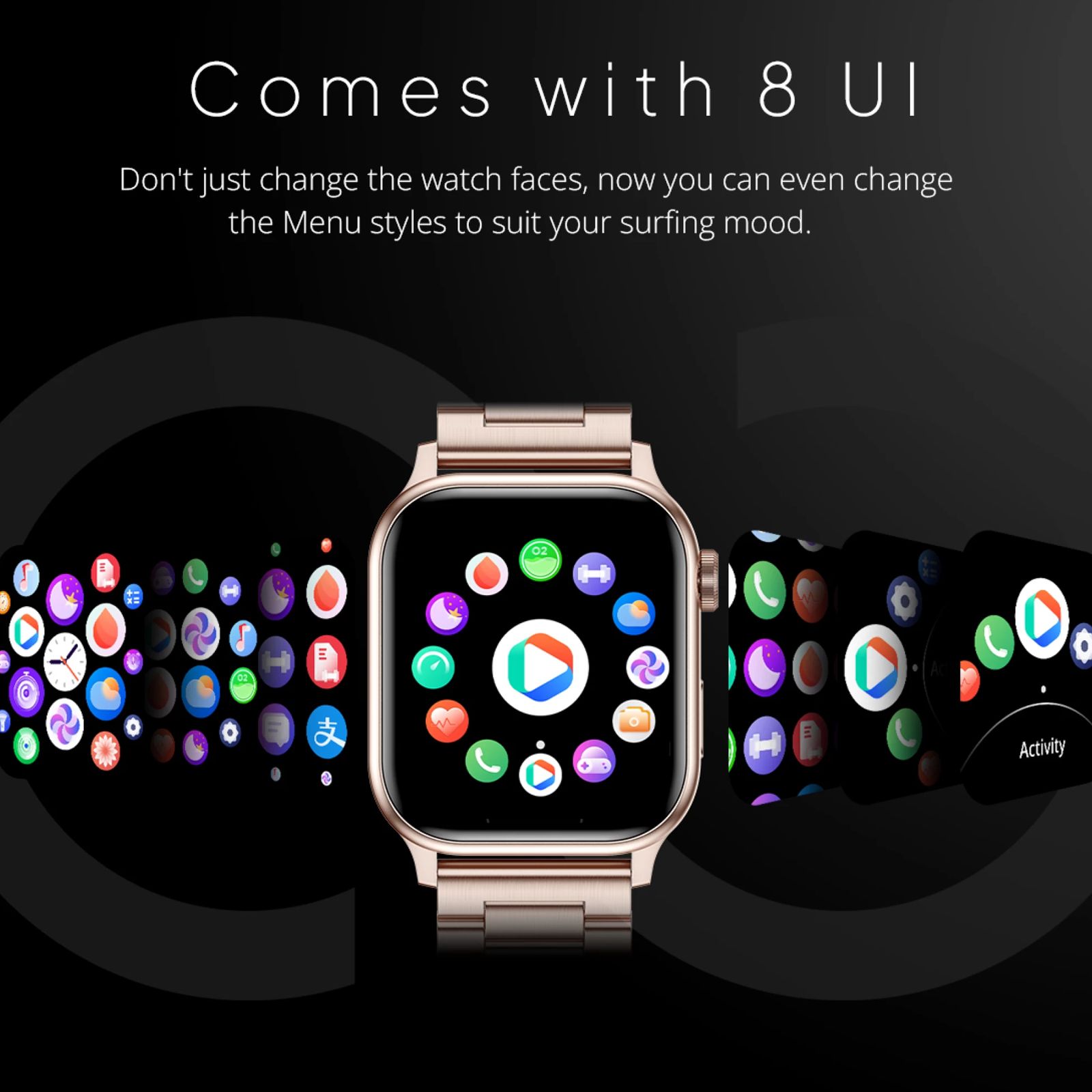 FIRE-BOLTT Rise Luxe Smartwatch with Bluetooth Calling (47mm LCD Display, IP67 Water Resistant, Rose Gold Strap) FIRE-BOLTT Rise Luxe Smartwatch with Bluetooth Calling (47mm LCD Display, IP67 Water Resistant, Rose Gold Strap)_7