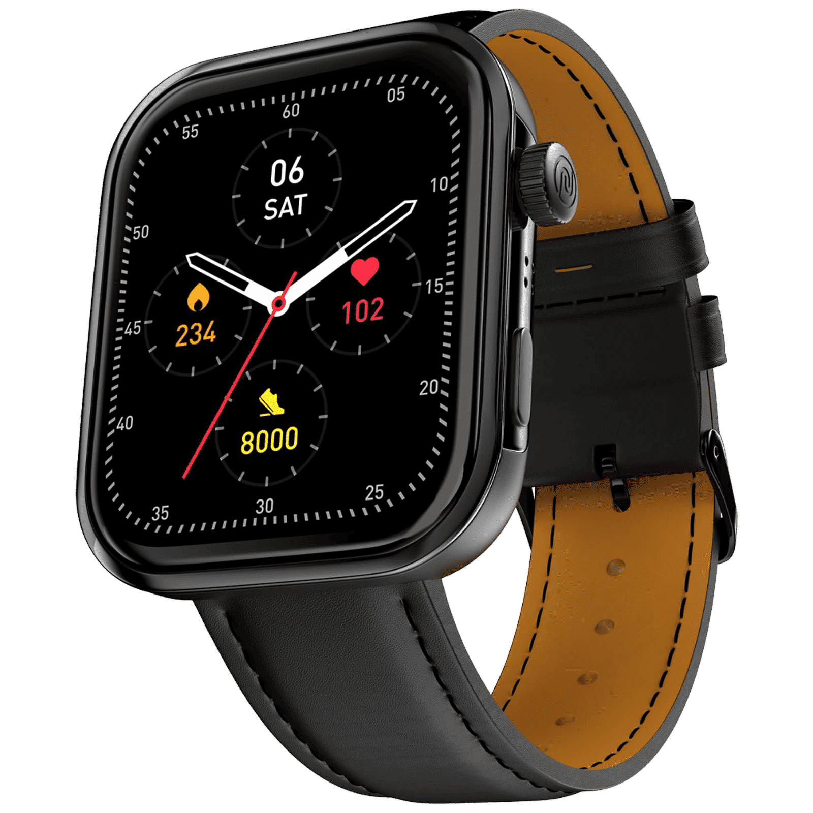 noise ColorFit Pro 5 Max Smartwatch with Bluetooth Calling (49.7mm AMOLED Display, IP68 Water Resistant, Classic Black Strap)_2