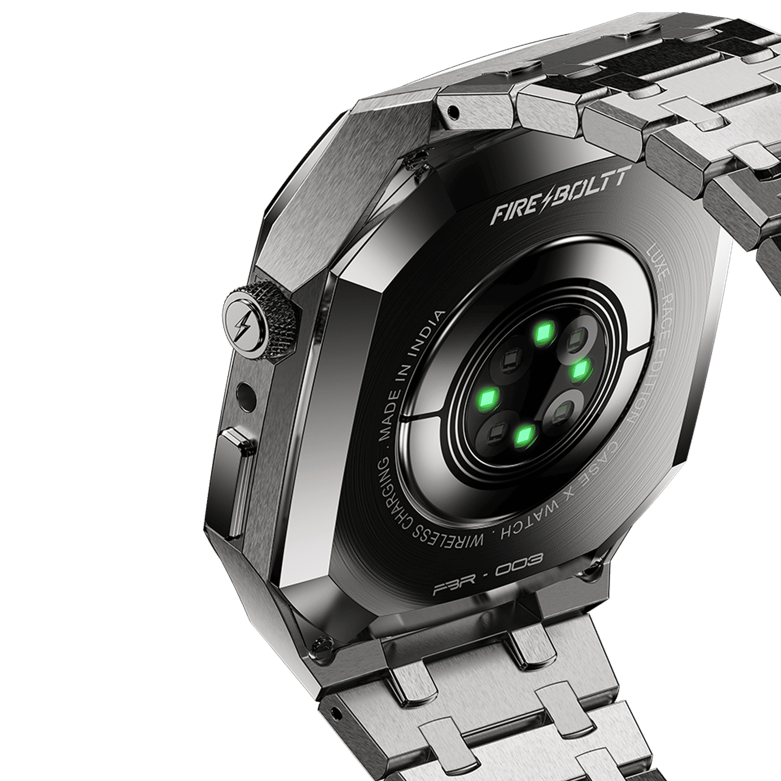 FIRE-BOLTT Elemento Smartwatch with Bluetooth Calling (49.5mm Always On Display, IP68 Water Resistant, Silver Strap) FIRE-BOLTT Elemento Smartwatch with Bluetooth Calling (49.5mm Always On Display, IP68 Water Resistant, Silver Strap)_6