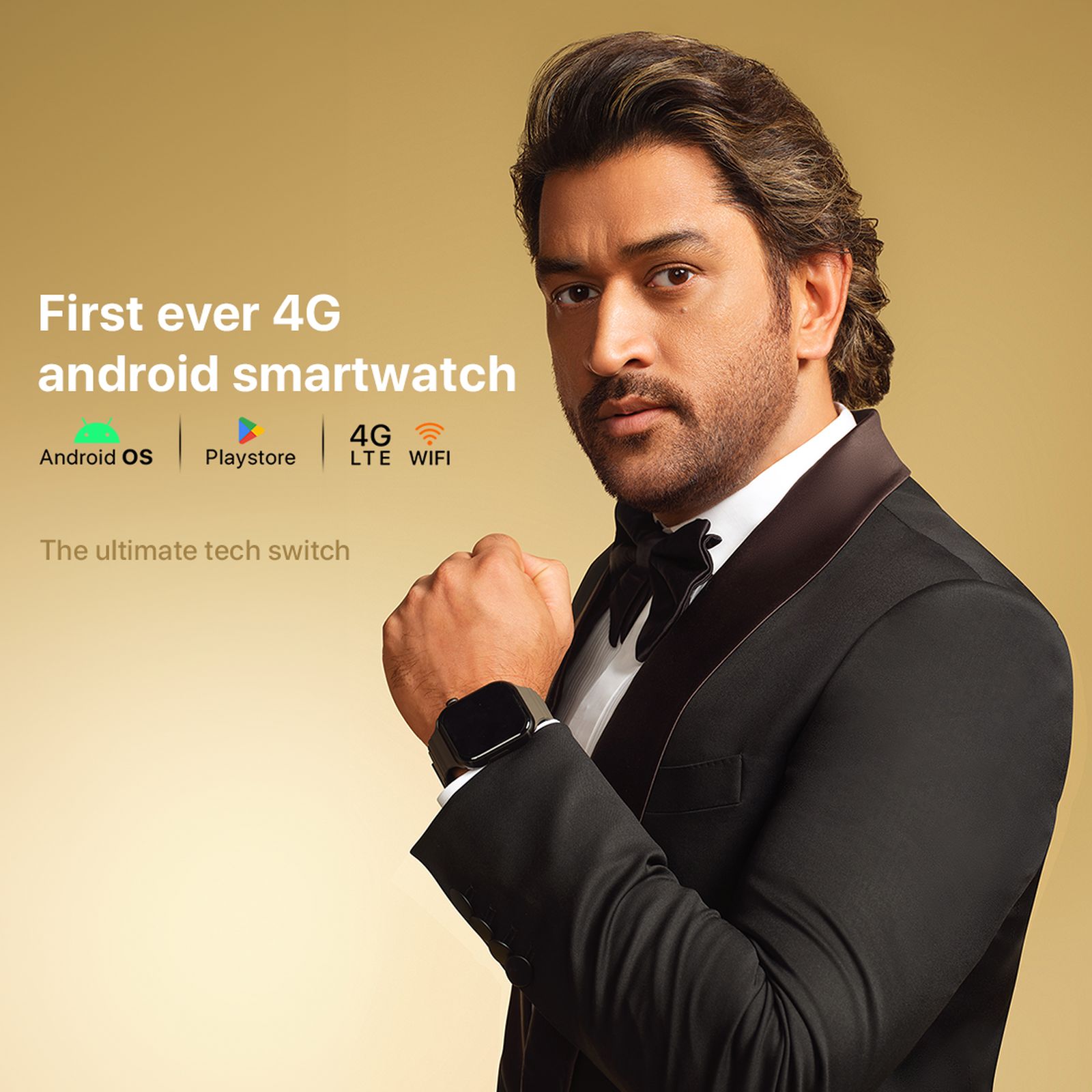 FIRE-BOLTT Dream GPS+Wi-Fi+4G SIM+Bluetooth Android OS Wristphone (51.3mm HD Display, Cortex A7MP CPU, Google Play Store, Midnight Grace Strap)_16