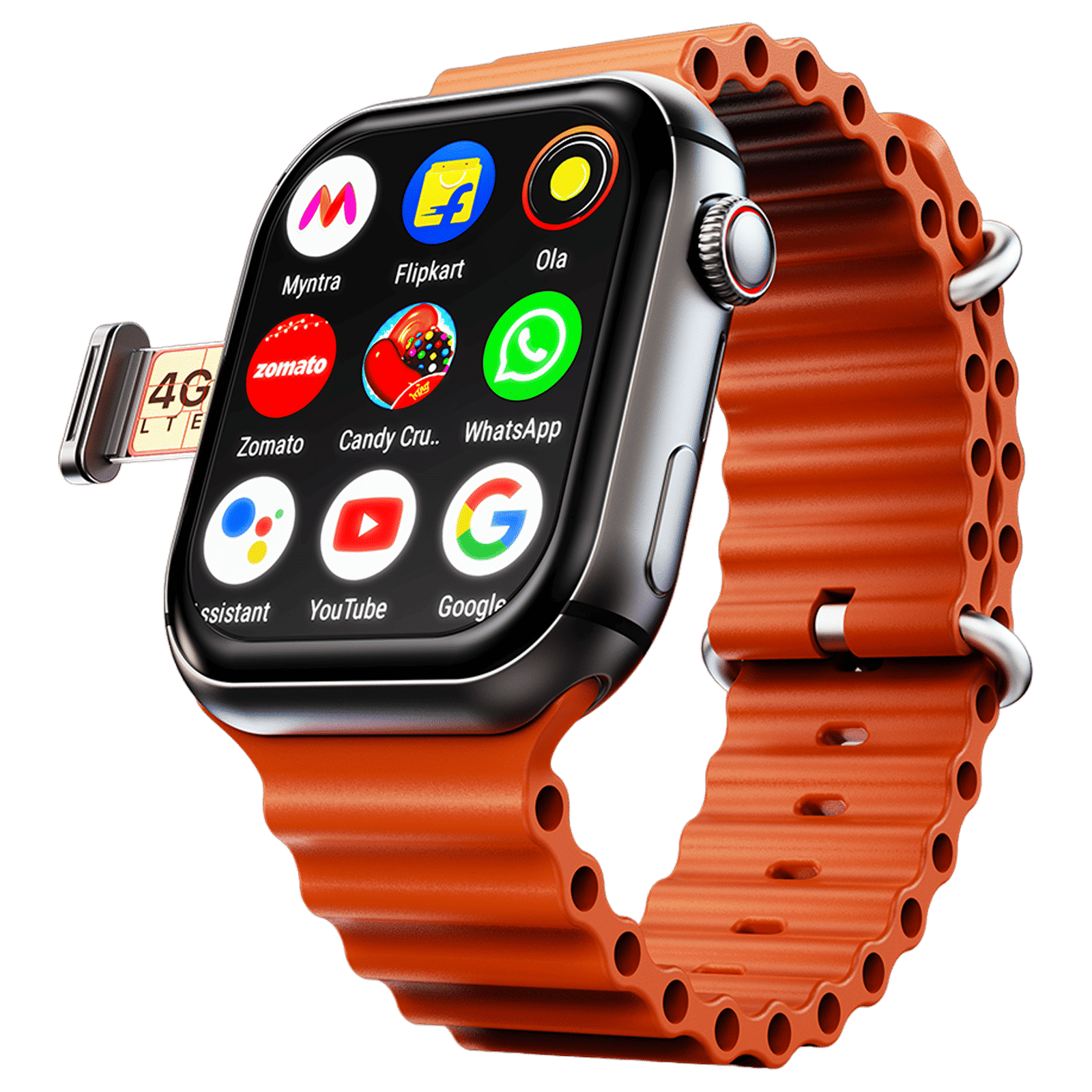 FIRE-BOLTT Dream Wi-Fi+4G SIM Android OS Wristphone (51.3mm HD Display, Cortex-A7MP Processor, In-built GPS, Coral Breeze Strap) FIRE-BOLTT Dream Wi-Fi+4G SIM Android OS Wristphone (51.3mm HD Display, Cortex-A7MP Processor, In-built GPS, Coral Breeze Strap)_1