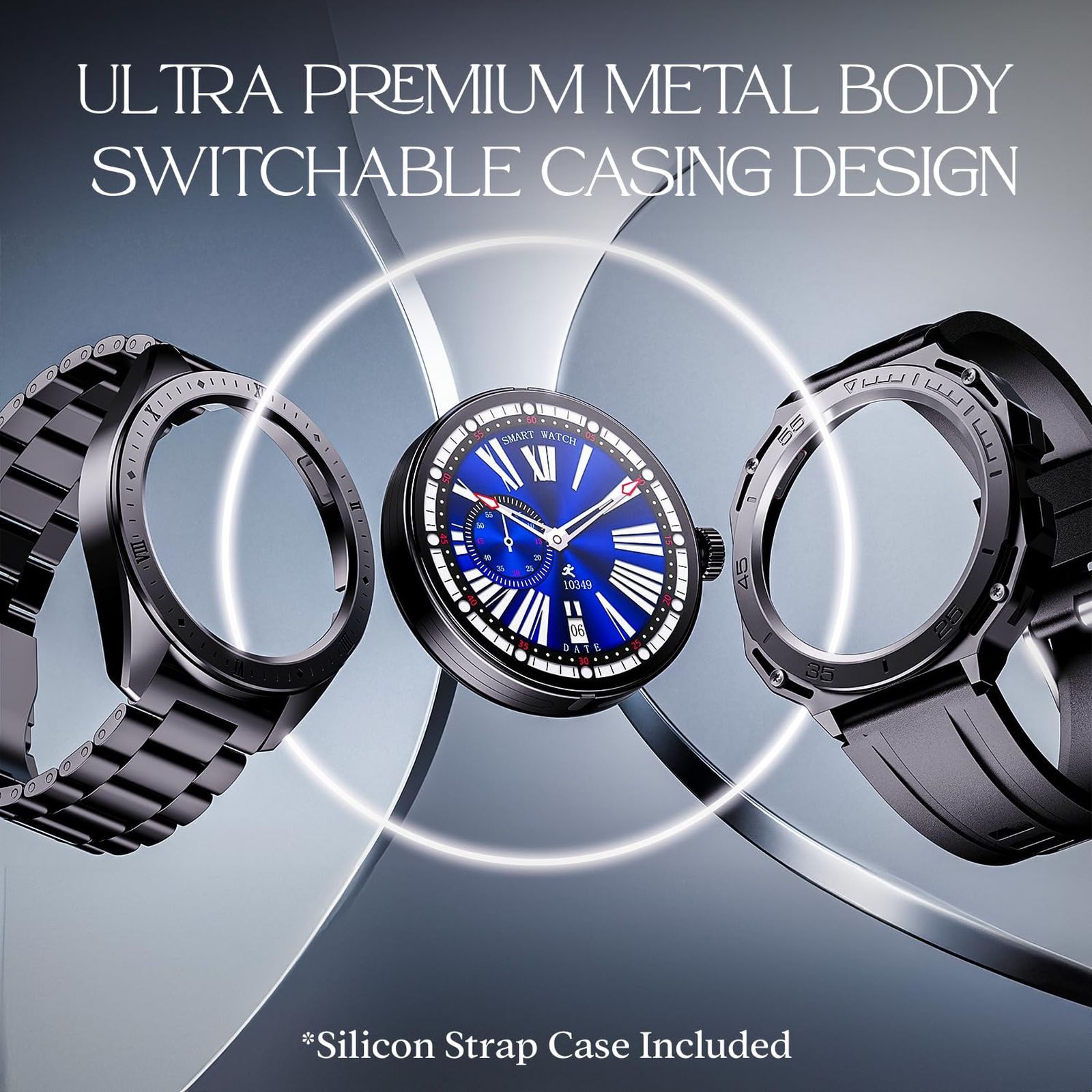 boAt Enigma Switch Smartwatch with Bluetooth Calling (35.3mm HD Display, IP68 Sweat Resistant, Steel Black Strap)_5