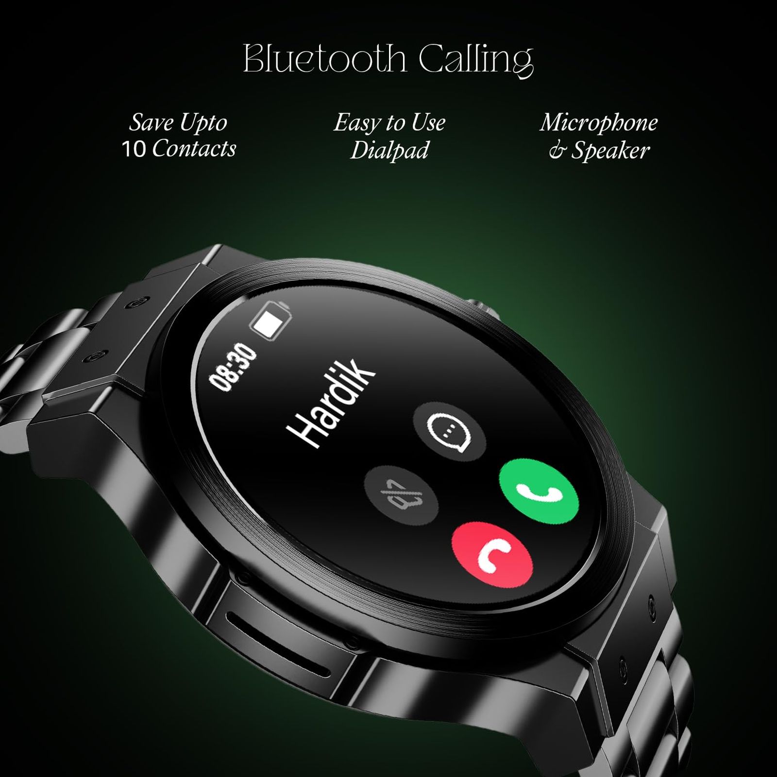 boAt Enigma X400 Smartwatch with Bluetooth Calling (36.8mm AMOLED Display, IP67 Sweat Resistant, Black Strap)_7