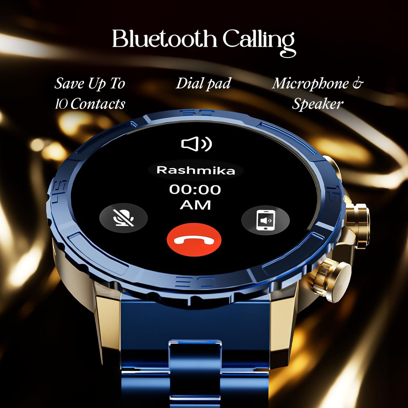 boAt Enigma X700 Smartwatch with Bluetooth Calling (38mm AMOLED Display, IP67 Sweat Resistant, Copper Blue Strap) boAt Enigma X700 Smartwatch with Bluetooth Calling (38mm AMOLED Display, IP67 Sweat Resistant, Copper Blue Strap)_3