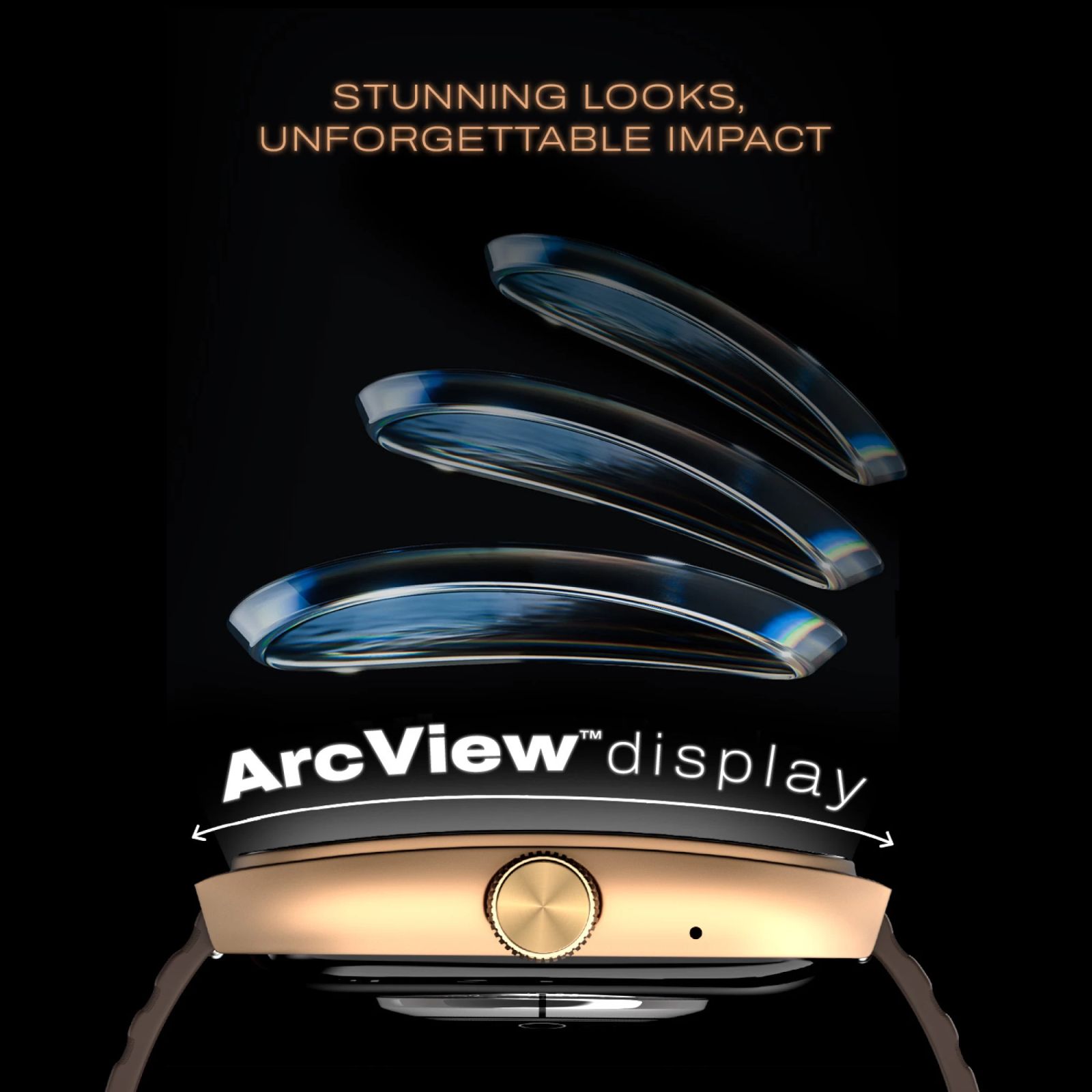 noise ColorFit Hexa Smartwatch with Bluetooth Calling (49.7mm AMOLED Display, IP67 Water Resistant, Vintage Brown Strap)_6