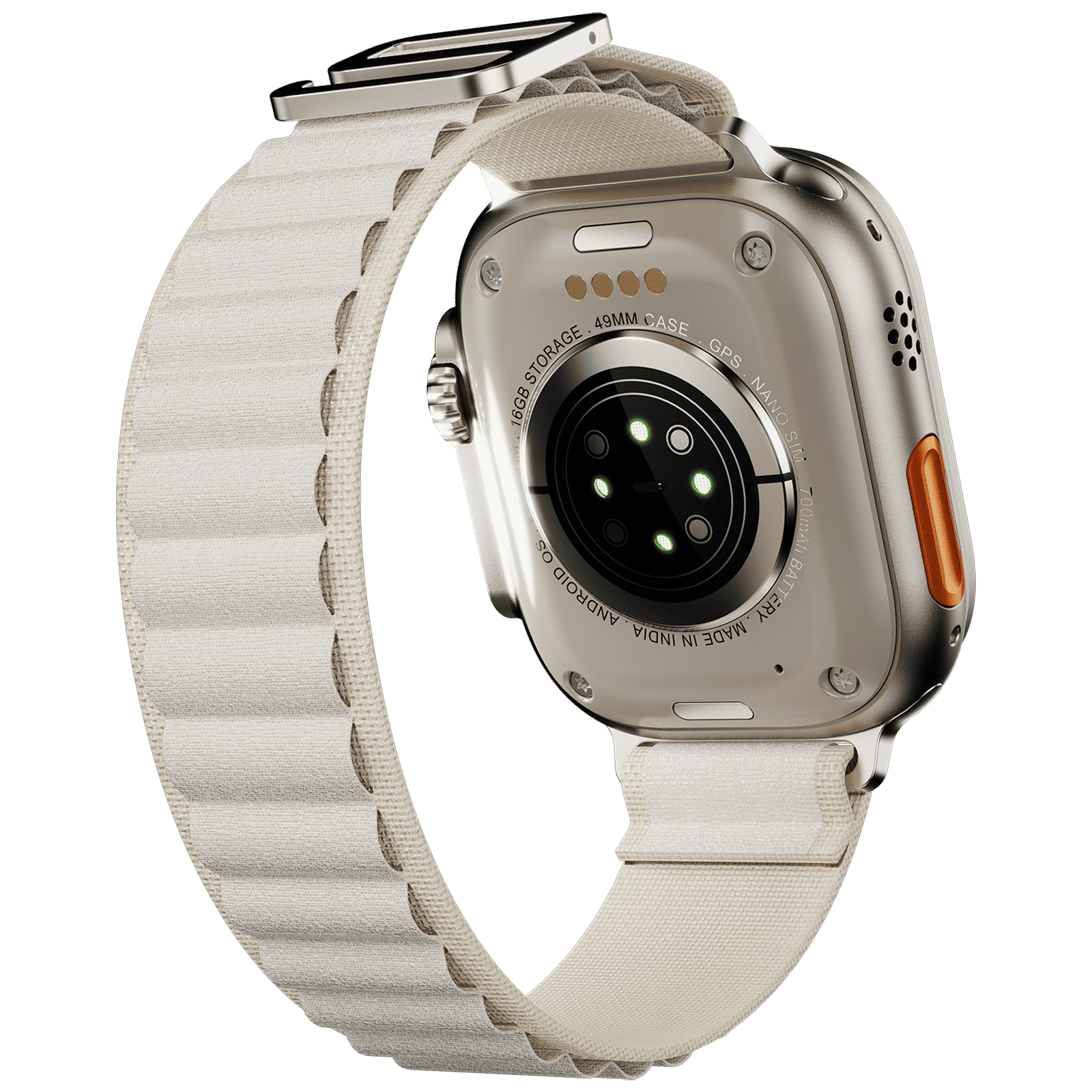 FIRE-BOLTT Oracle GPS+Wi-Fi+4G SIM+Bluetooth Android OS Wristphone (50mm Display, ARM CortexTM A53 MP, Play Store Unlimited Apps, Cloudy Clasp Strap)_3