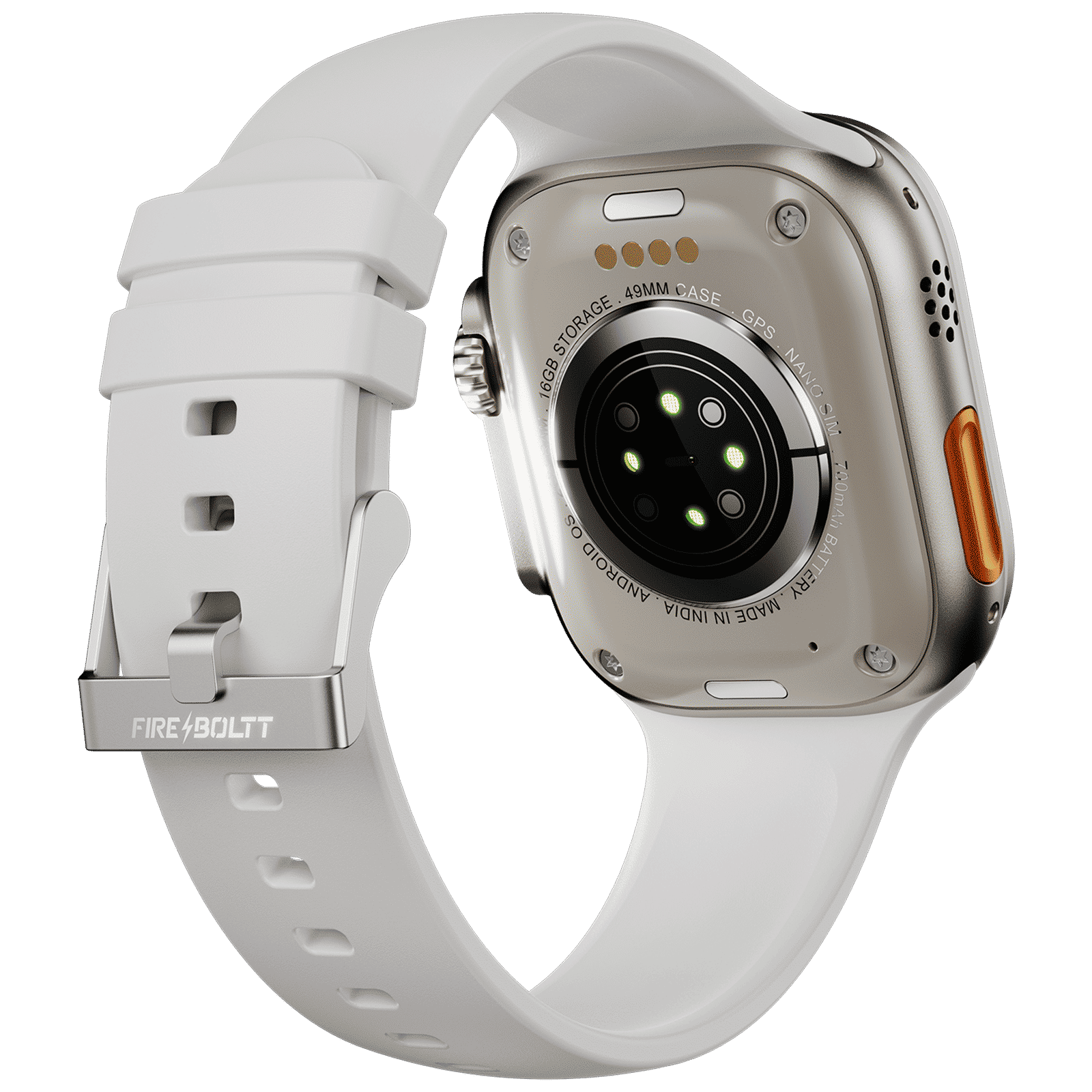 FIRE-BOLTT Oracle GPS+Wi-Fi+4G SIM+Bluetooth Android OS Wristphone (50mm Display, ARM CortexTM A53 MP, Play Store Unlimited Apps, Cloud Whisper Strap)_3