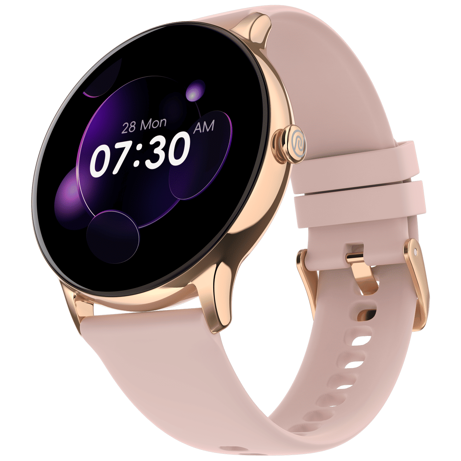 noise NoiseFit Twist Go Smartwatch with Bluetooth Calling (35.3mm TFT HD Display, IP67 Water Resistant, Rose Pink Strap)_5