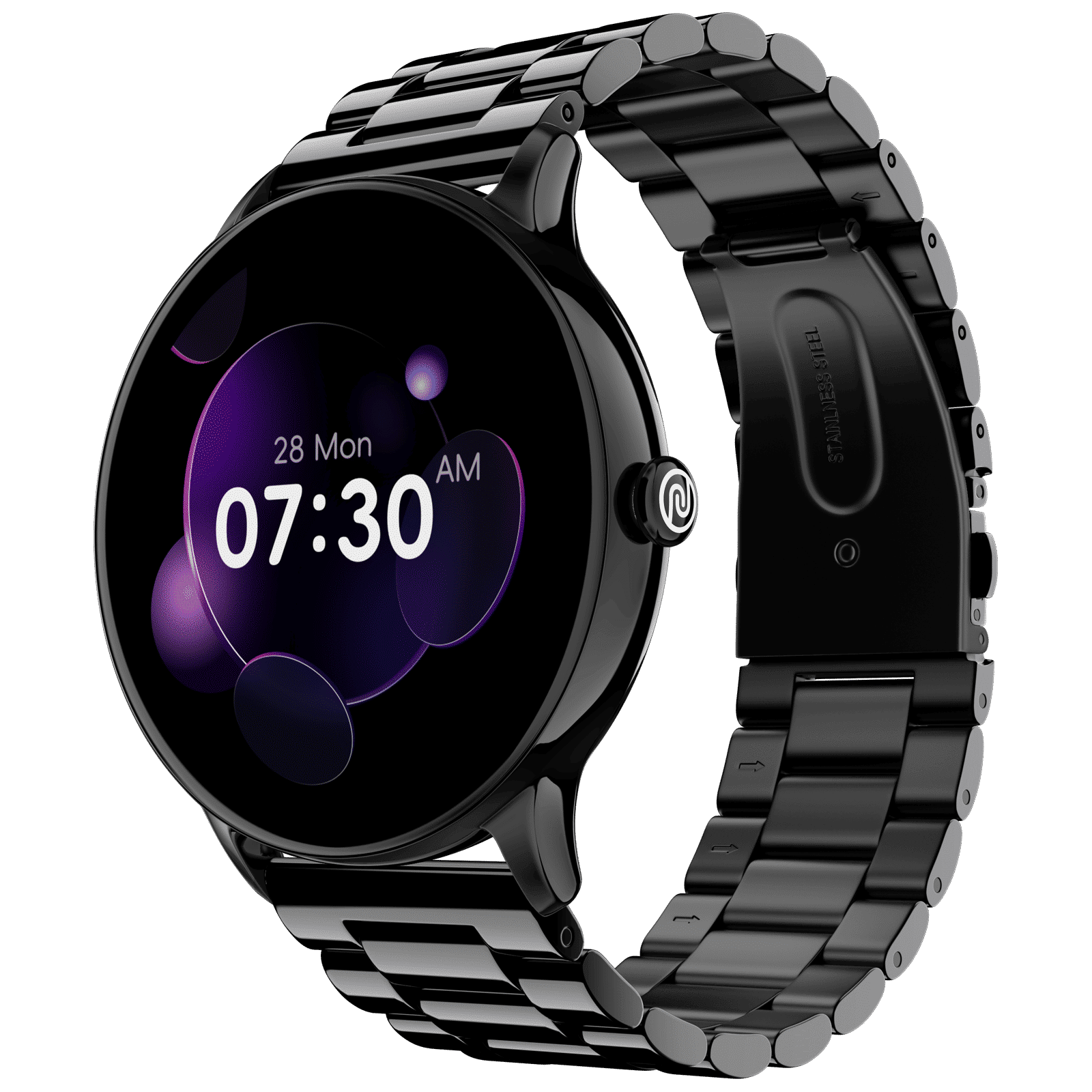 noise NoiseFit Twist Go Smartwatch with Bluetooth Calling (35.3mm TFT HD Display, IP67 Water Resistant, Elite Black Strap)_3