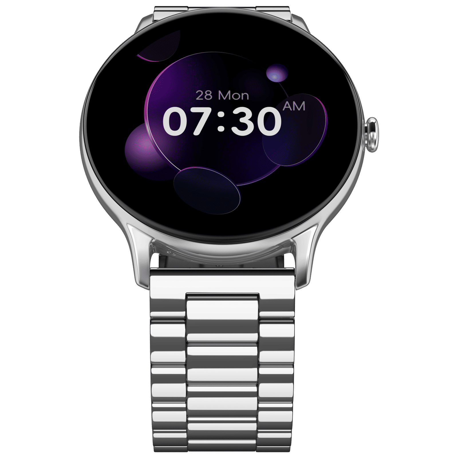 noise NoiseFit Twist Go Smartwatch with Bluetooth Calling (35.3mm TFT HD Display, IP67 Water Resistant, Elite Silver Strap)_6