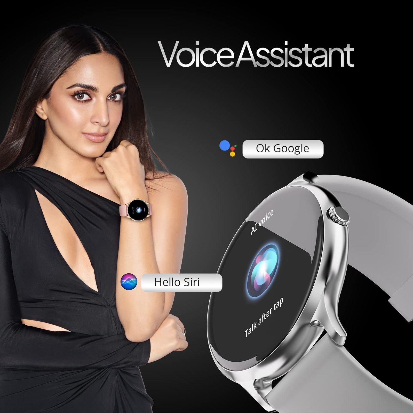 FIRE-BOLTT Phoenix Pro Smartwatch with Bluetooth Calling (35.3mm HD Display, IP67 Water Resistant, Silver Grey Strap)_8