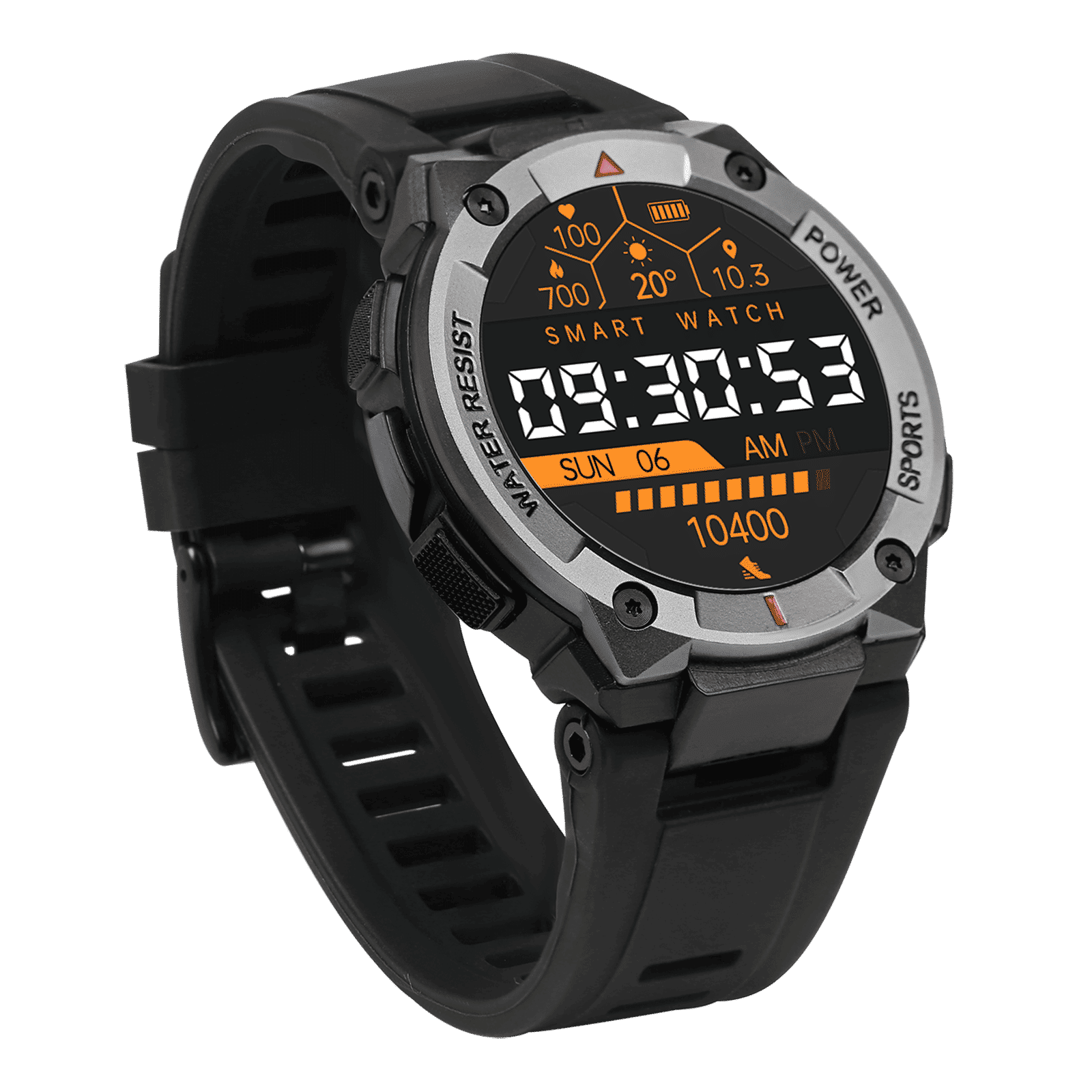 Croma Stride IR Smartwatch with Bluetooth Calling (1.39 inches, IPS Display, IP68 Water and Dust Resistant, Black Strap)_8