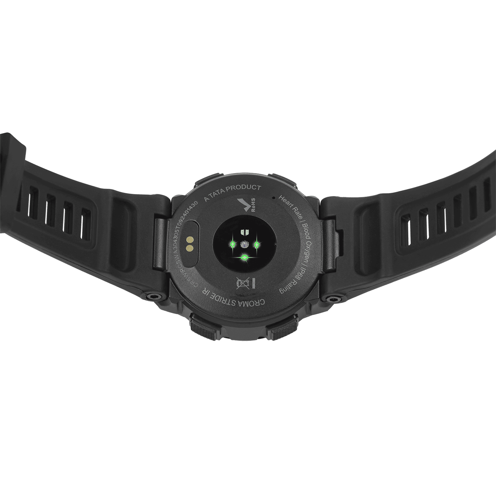 Croma Stride IR Smartwatch with Bluetooth Calling (1.39 inches, IPS Display, IP68 Water and Dust Resistant, Black Strap)_5