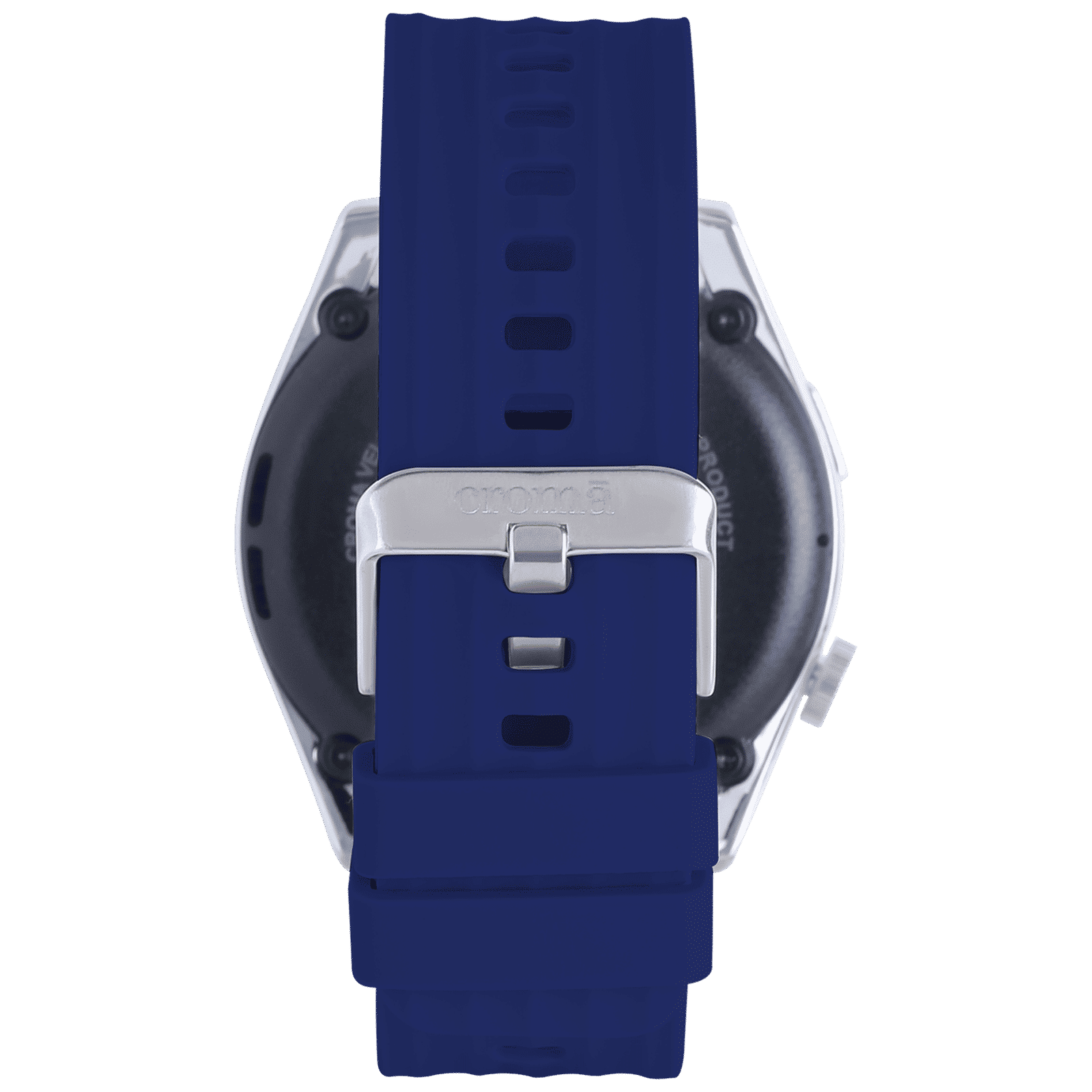 Croma Velocity AR Smartwatch with Bluetooth Calling (36.3mm AMOLED Display, IP68 Water Resistant, Blue Strap)_4
