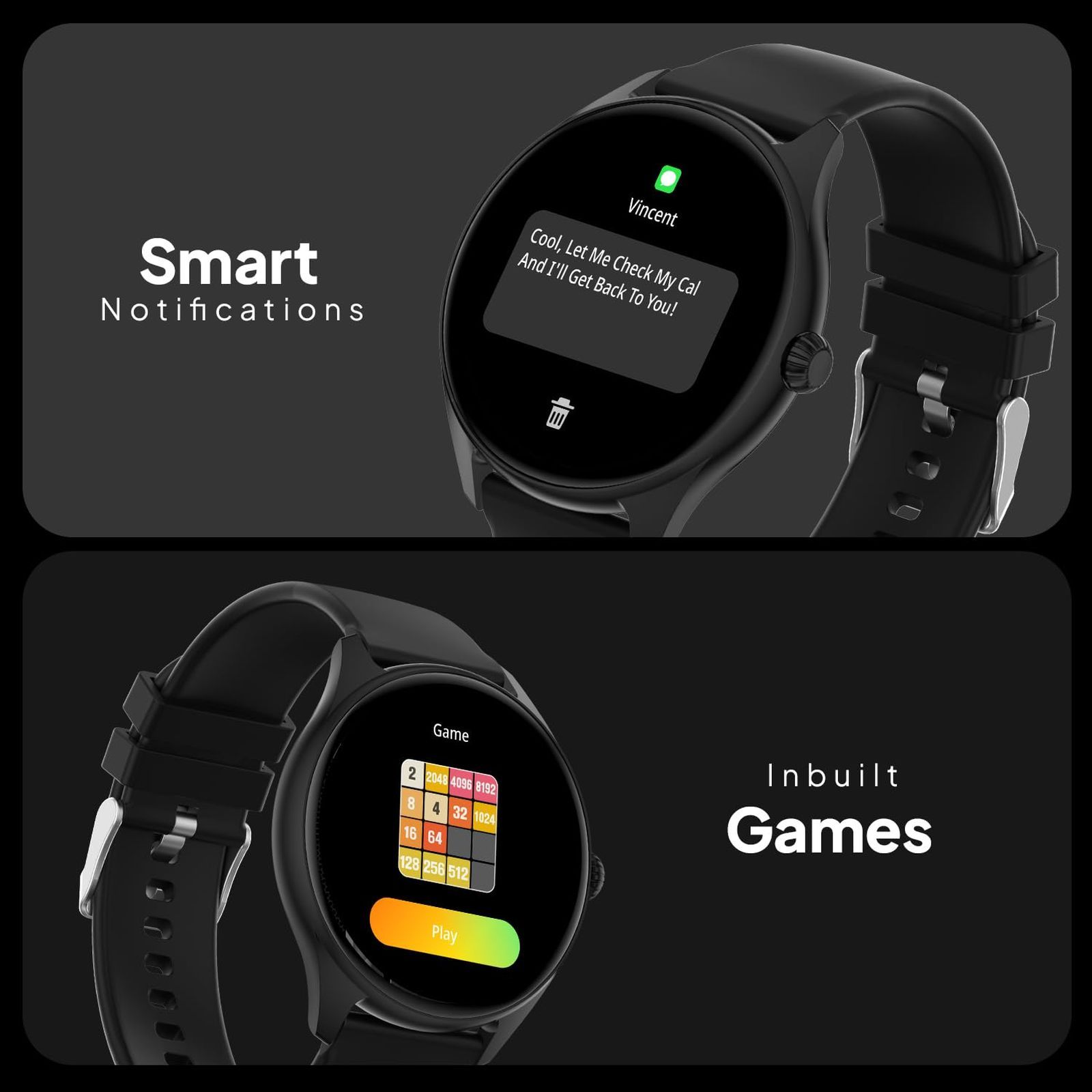 FIRE-BOLTT Phoenix Smartwatch with Bluetooth Calling (36.3mm AMOLED Display, IP67 Water Resistant, Black Strap)_7