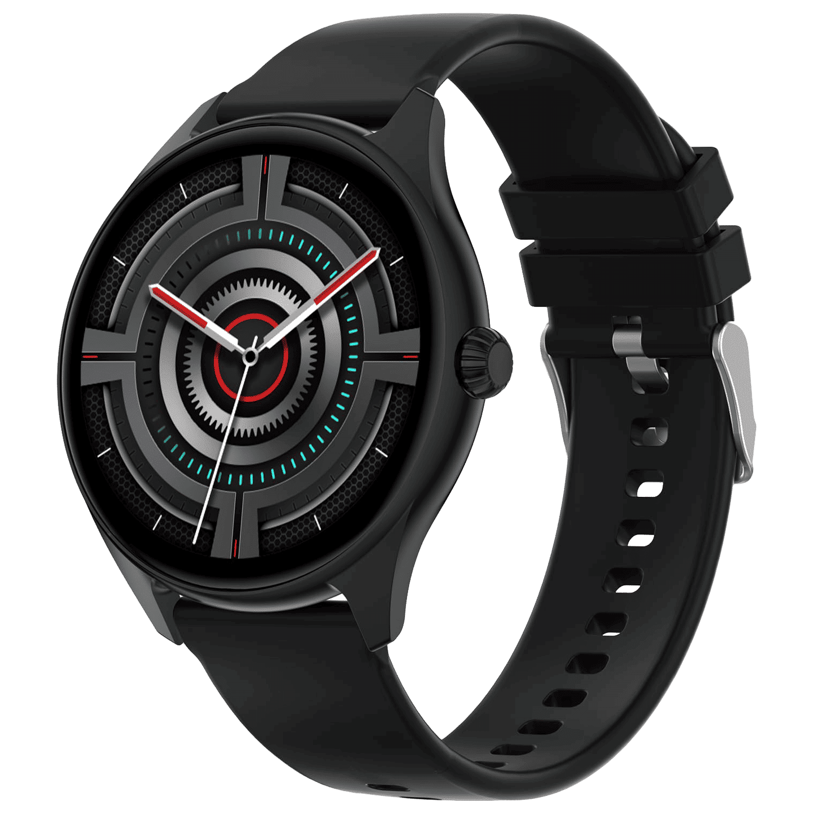 FIRE-BOLTT Phoenix Smartwatch with Bluetooth Calling (36.3mm AMOLED Display, IP67 Water Resistant, Black Strap)_1
