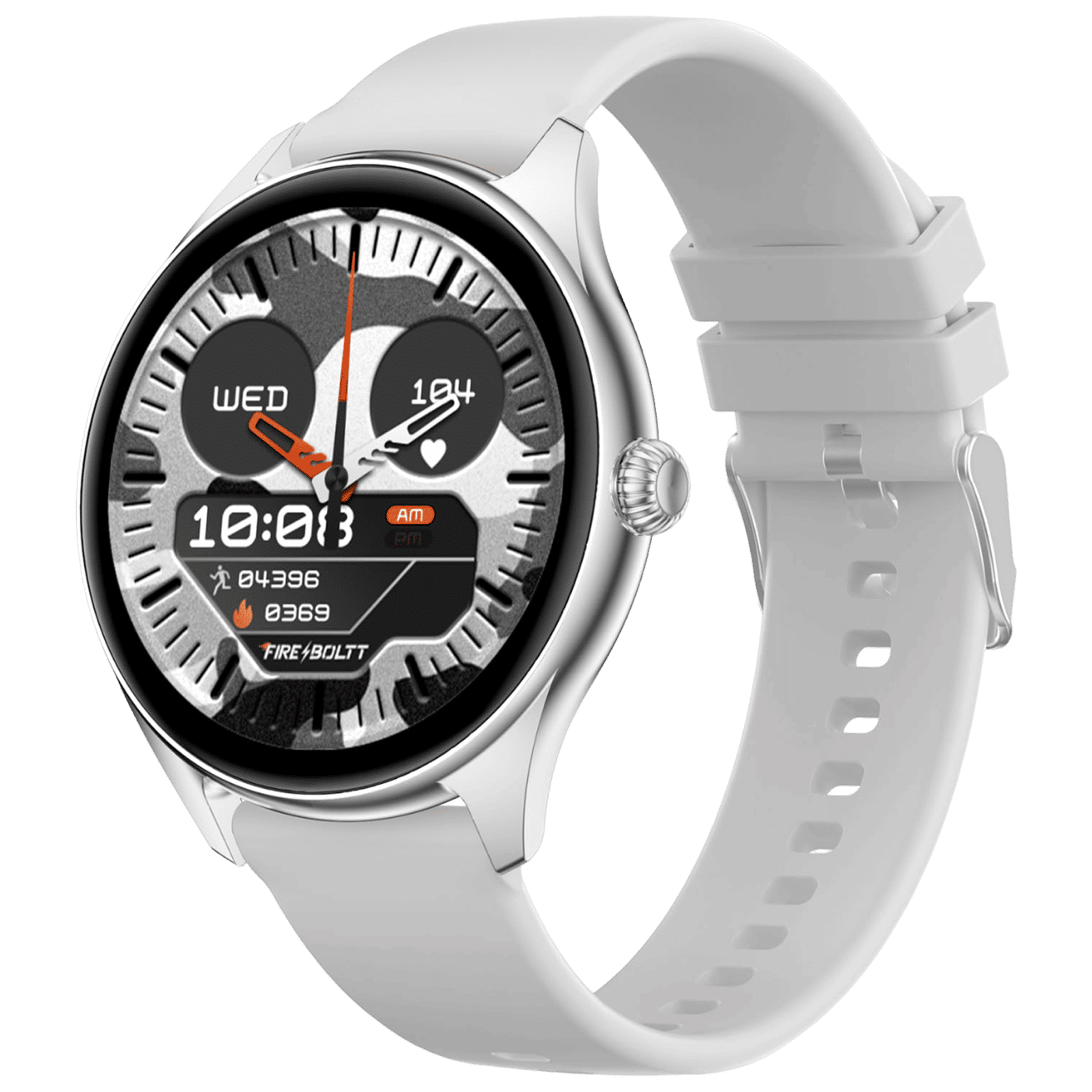 FIRE-BOLTT Phoenix Smartwatch with Bluetooth Calling (36.3mm AMOLED Display, IP67 Water Resistant, Grey Strap)_1