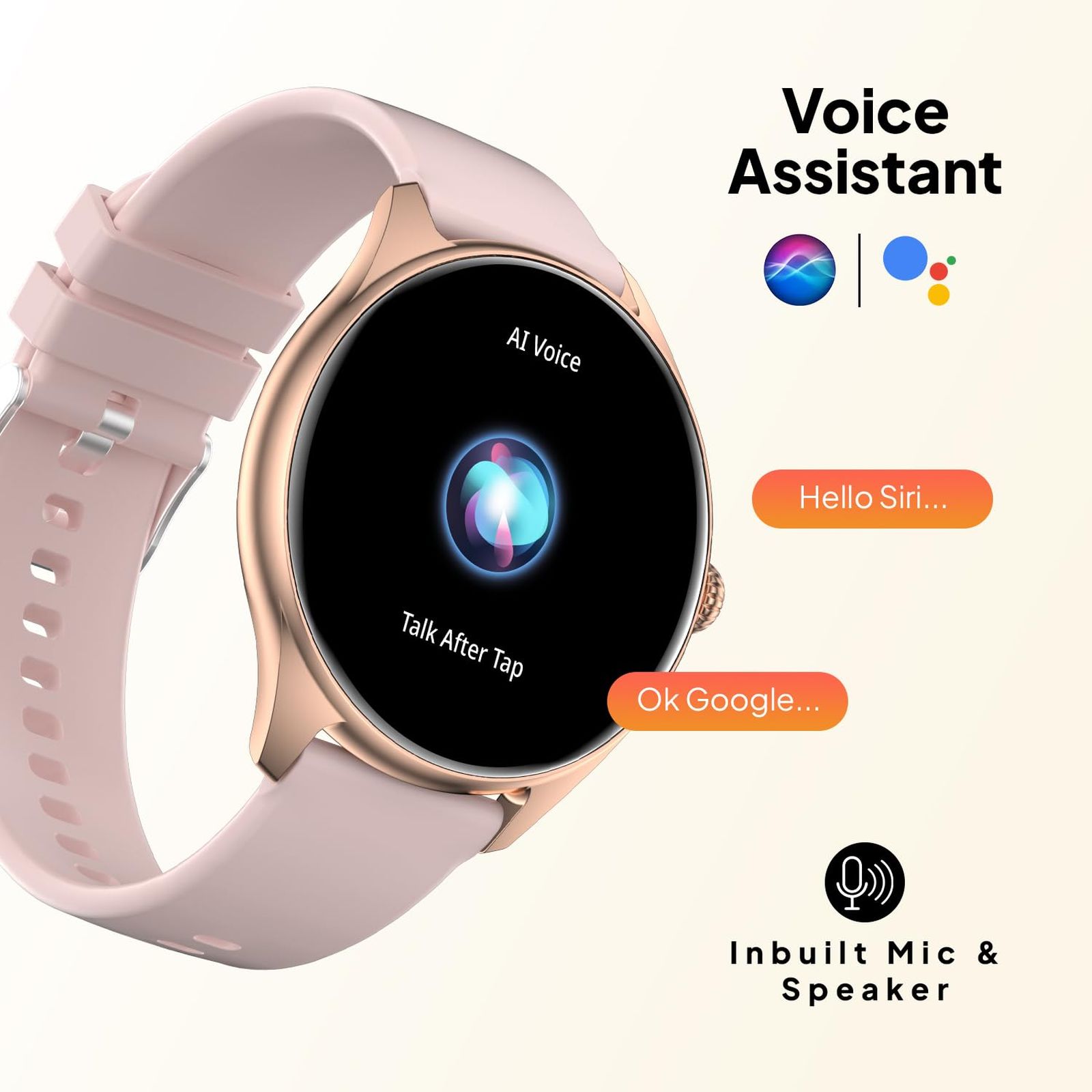 FIRE-BOLTT Phoenix Smartwatch with Bluetooth Calling (36.3mm AMOLED Display, IP67 Water Resistant, Pink Strap)_7