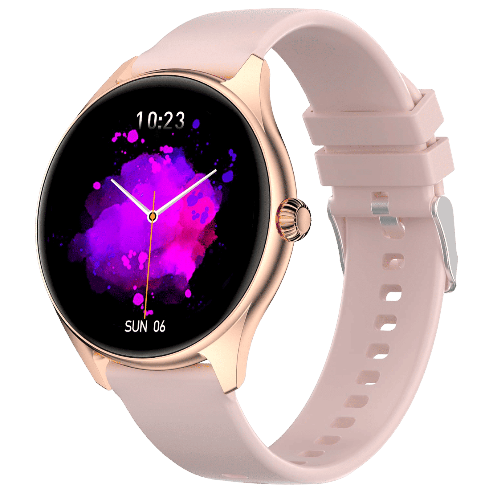 FIRE-BOLTT Phoenix Smartwatch with Bluetooth Calling (36.3mm AMOLED Display, IP67 Water Resistant, Pink Strap)_1
