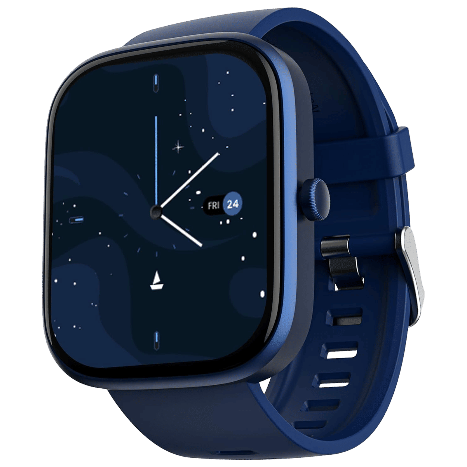 boAt Ultima Prism Smartwatch with Bluetooth Calling (49.78mm AMOLED Display, IP67 Water Resistant, Deep Blue Strap)_1