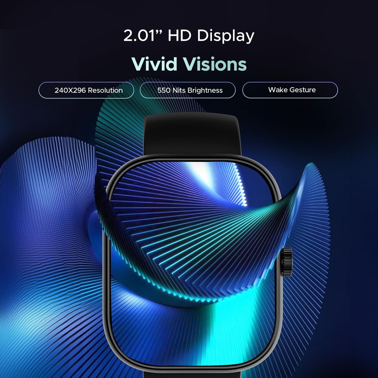 boAt Wave Sigma 3 Smartwatch with Bluetooth Calling (51.05mm HD Display, IP67 Water Resistant, Active Black Strap)_7