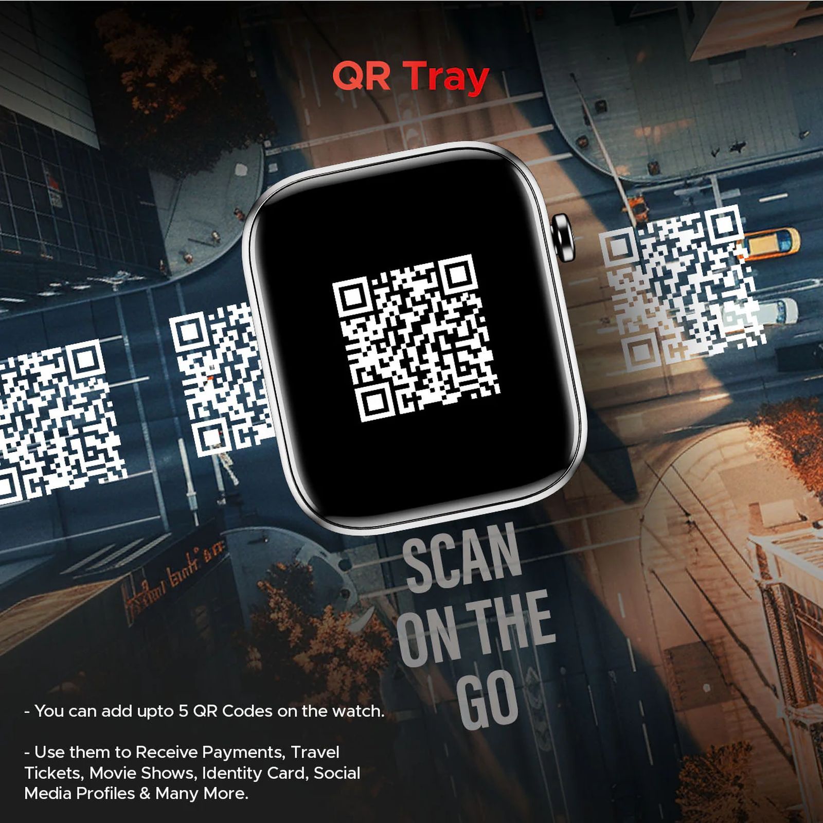 boAt Storm Call 3 Smartwatch with Bluetooth Calling (46.48mm HD Display, IP67 Water Resistant, Cherry Blossom Strap)_6