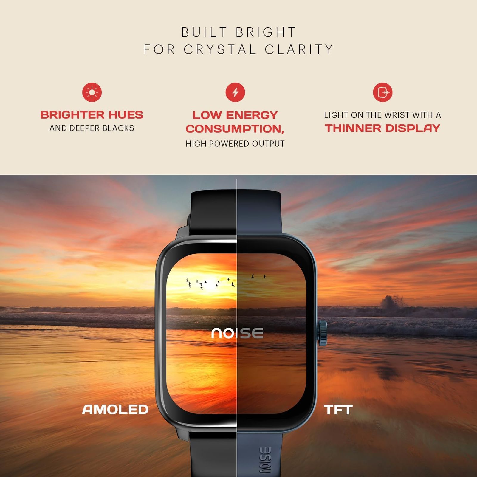 noise ColorFit Pulse 4 Smartwatch with Bluetooth Calling (46.9mm AMOLED Display, IP68 Water Resistant, Forest Green Strap)_4
