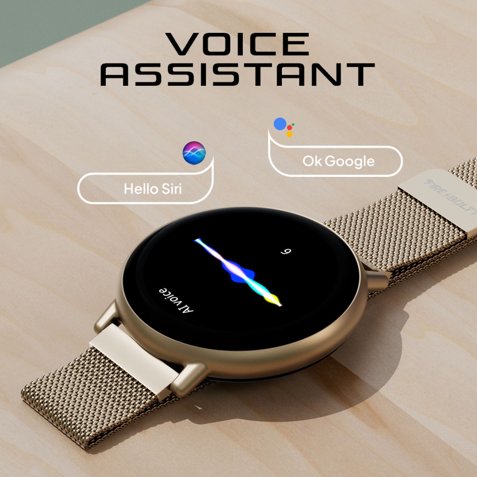 FIRE-BOLTT Destiny Smartwatch with Bluetooth Calling (35.3mm TFT HD Display, IP67 Water Resistant, Beige Strap)_6