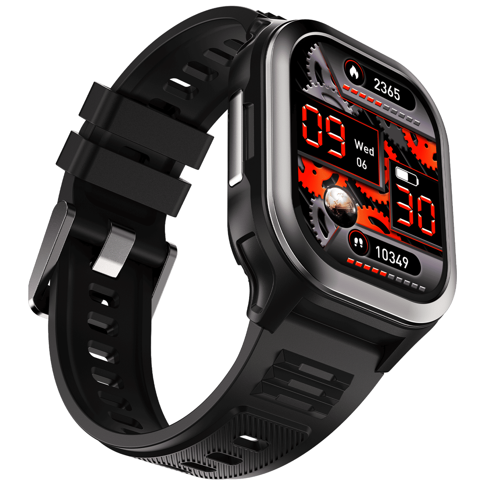 FIRE-BOLTT 4G Pro GPS+4G SIM Android OS Wristphone (51.3mm HD Display, In-built GPS, Black Strap)_4