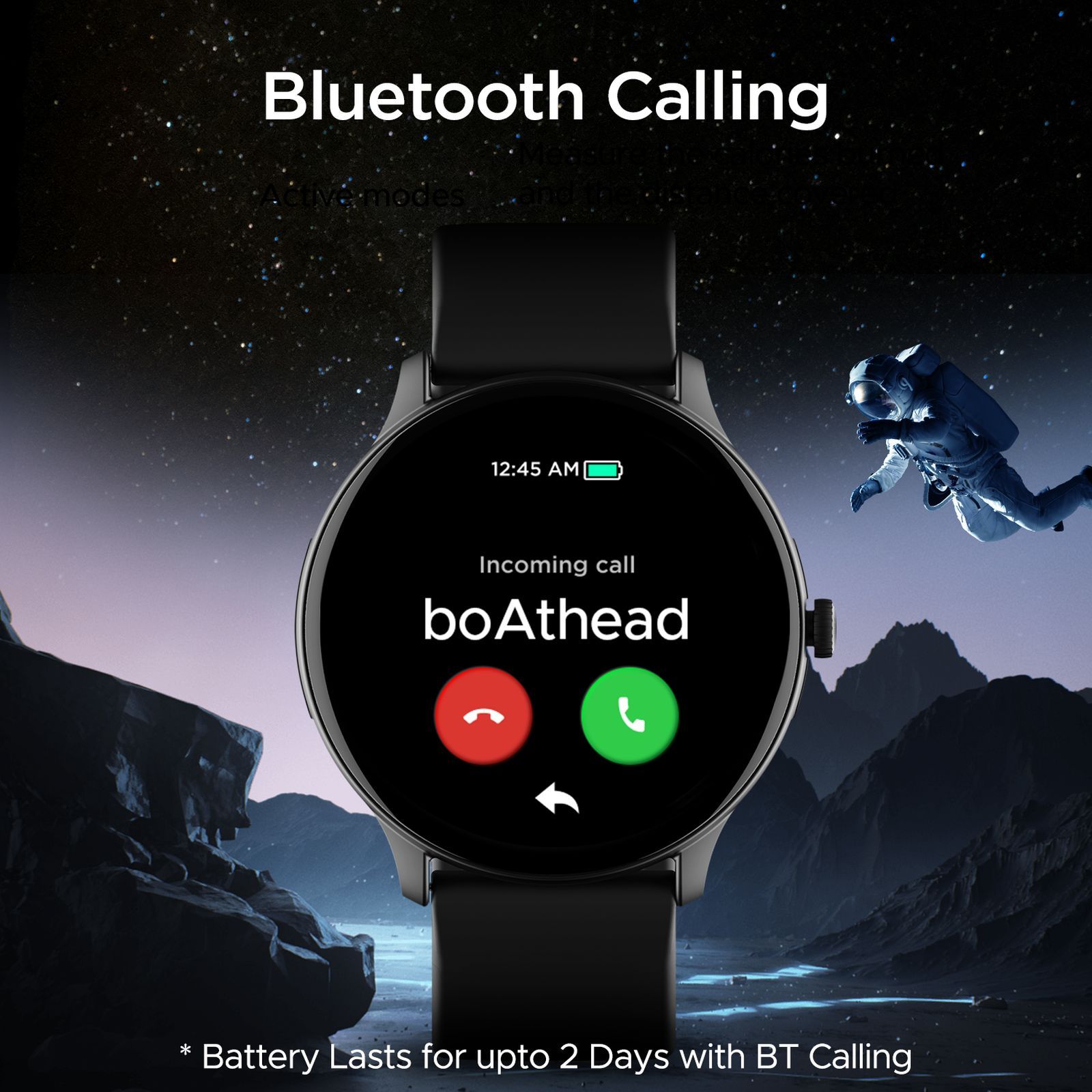 boAt Lunar Connect Pro Smartwatch with Bluetooth Calling (35.3mm AMOLED Display, IP68 Splash Resistant, Active Black Strap)_3