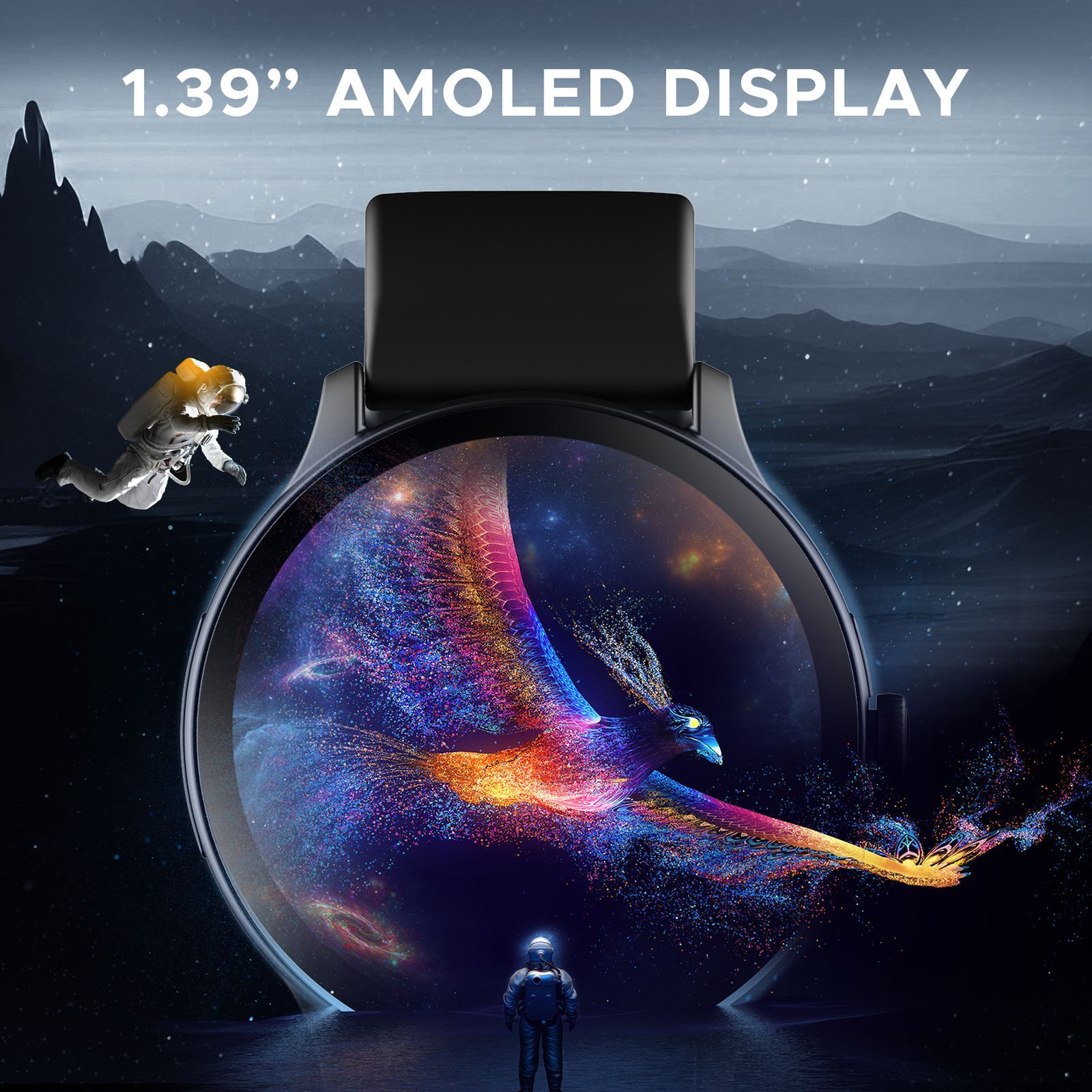 boAt Lunar Connect Pro Smartwatch with Bluetooth Calling (35.3mm AMOLED Display, IP68 Splash Resistant, Active Black Strap)_2