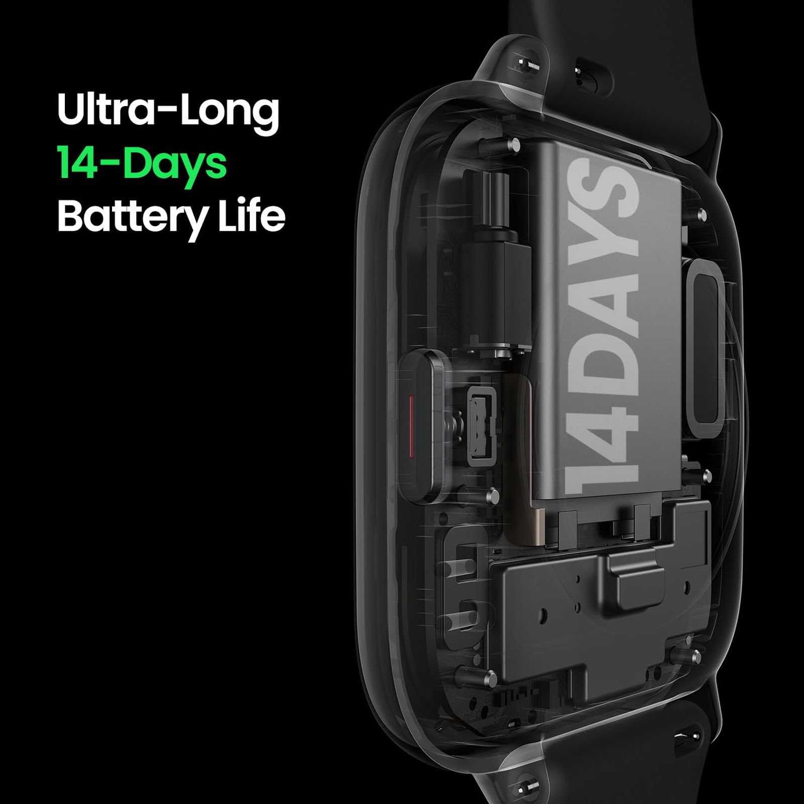 Amazfit Active Smartwatch with Bluetooth Calling (44mm AMOLED Display, 5ATM Water Resistant, Petal Pink Strap)_3