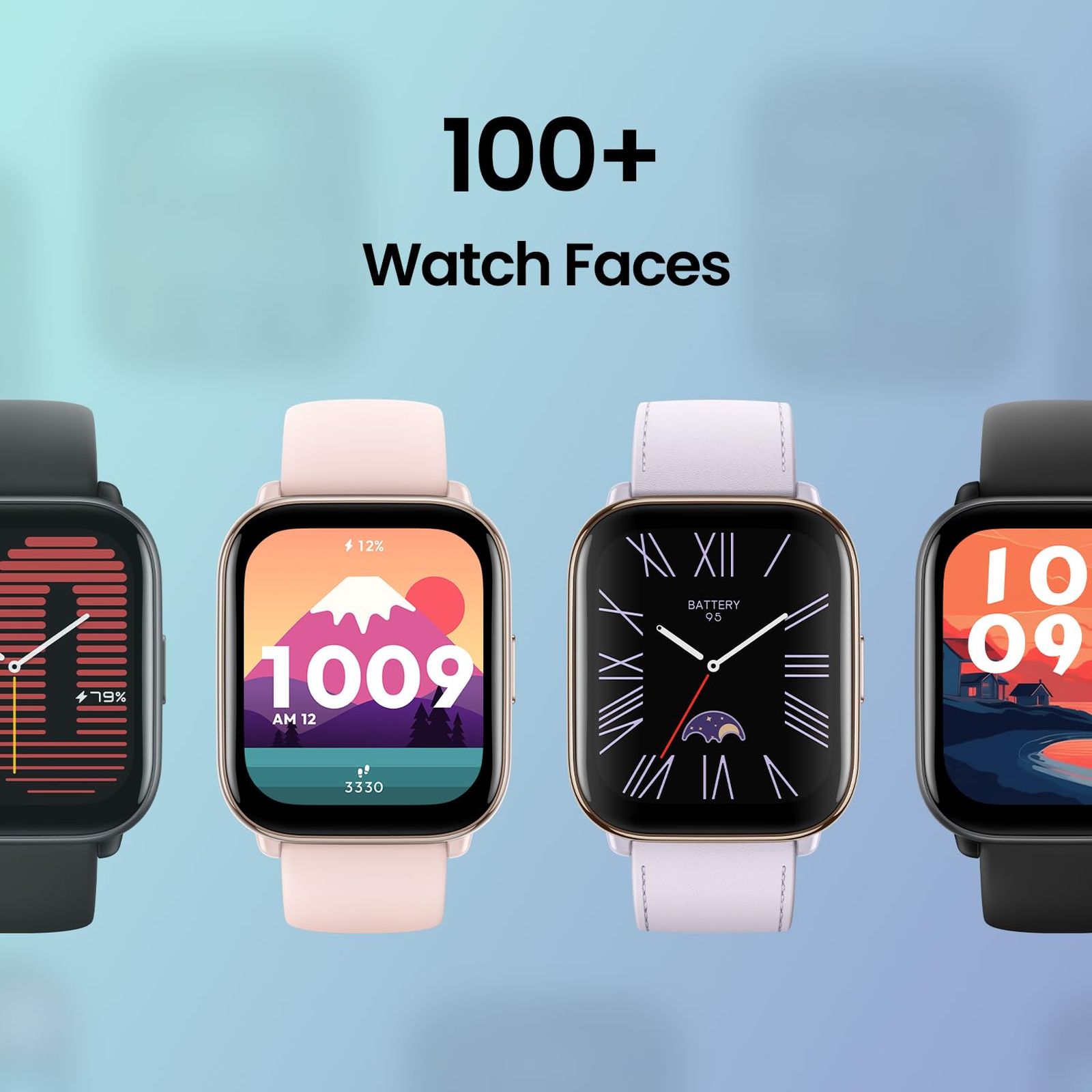 Amazfit Active Smartwatch with Bluetooth Calling (44mm AMOLED Display, 5ATM Water Resistant, Petal Pink Strap)_5