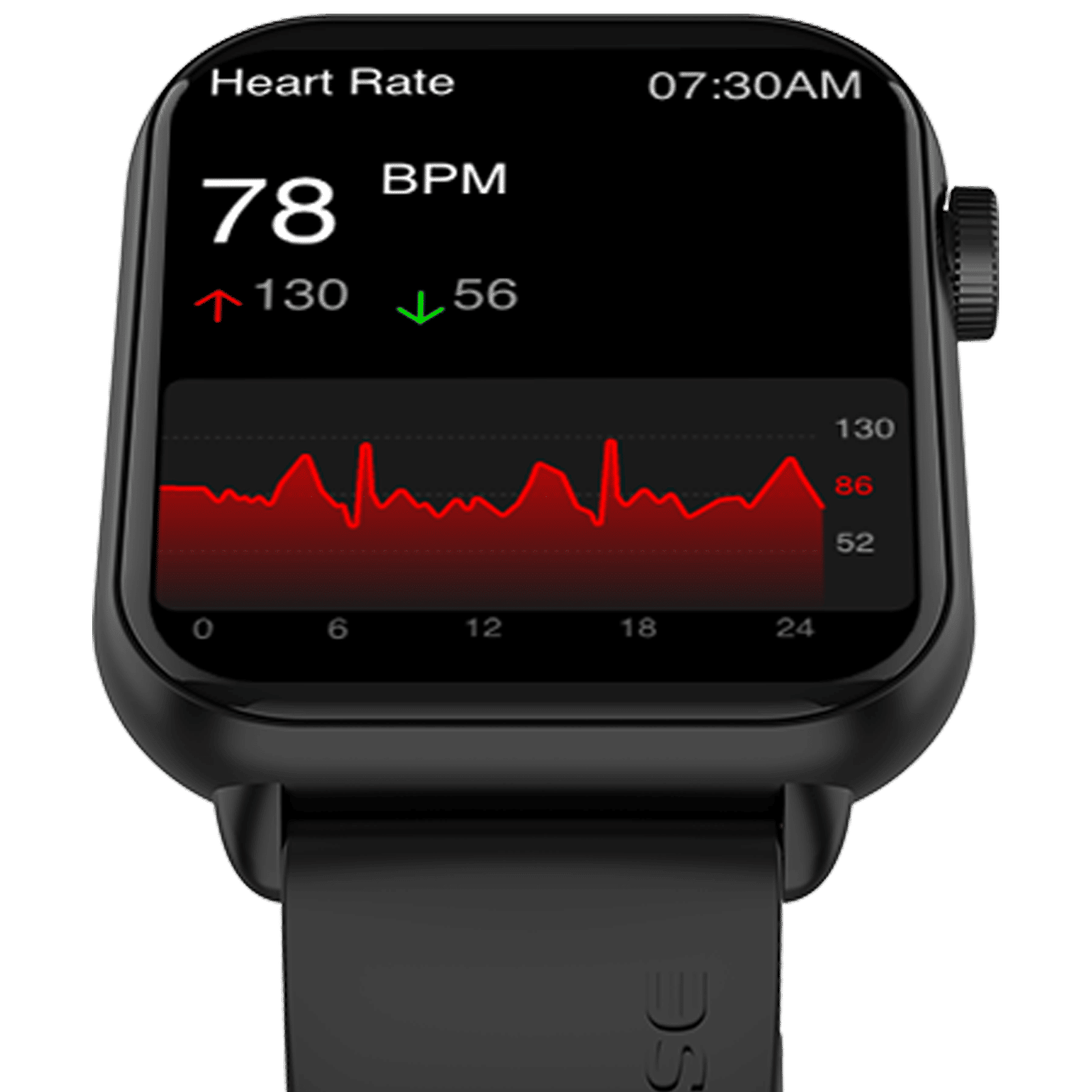 noise ColorFit Mighty Smartwatch with Bluetooth Calling (49.7mm TFT Display, IP67 Water Resistant, Jet Black Strap)_5