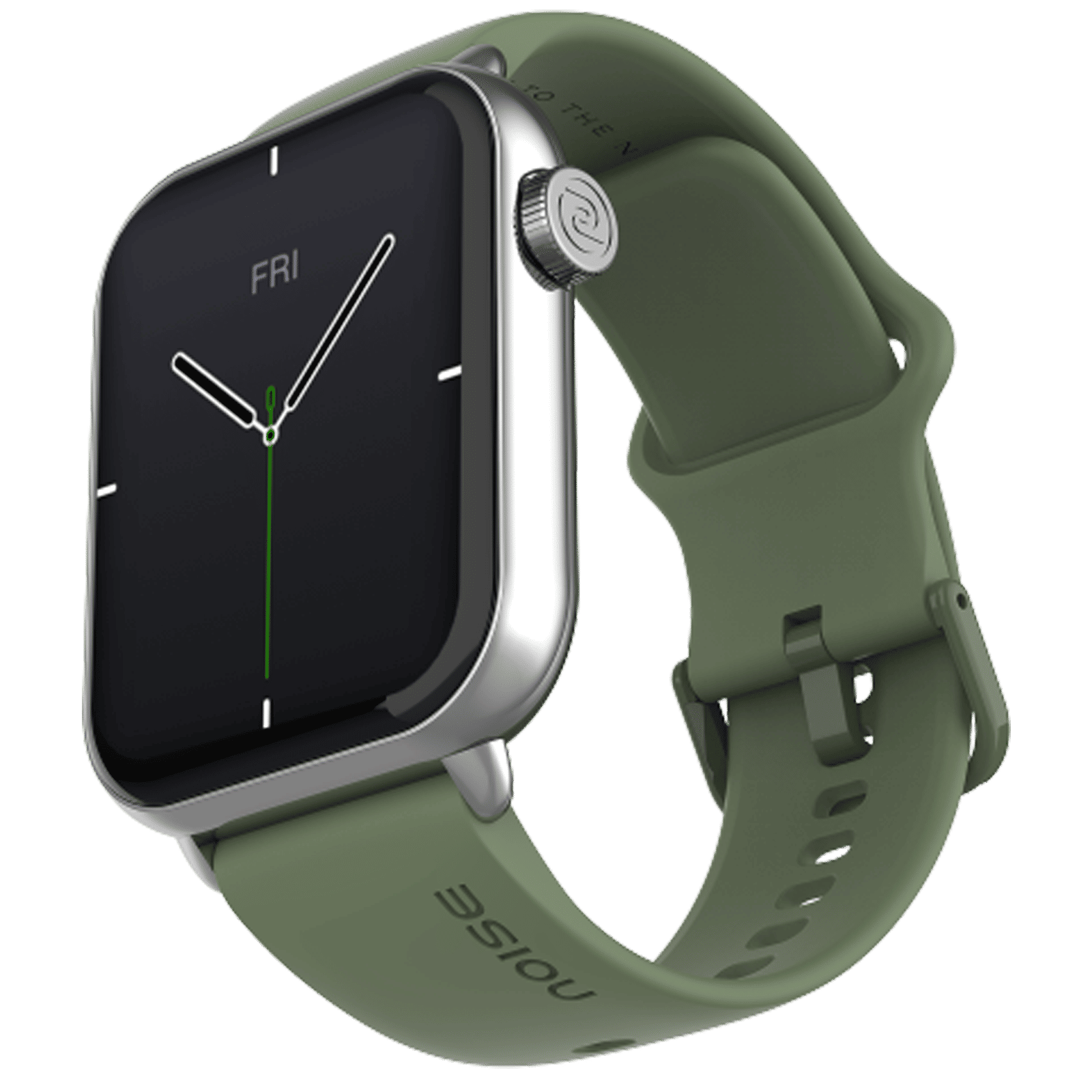 noise ColorFit Mighty Smartwatch with Bluetooth Calling (49.7mm TFT Display, IP67 Water Resistant, Forest Green Strap)_3