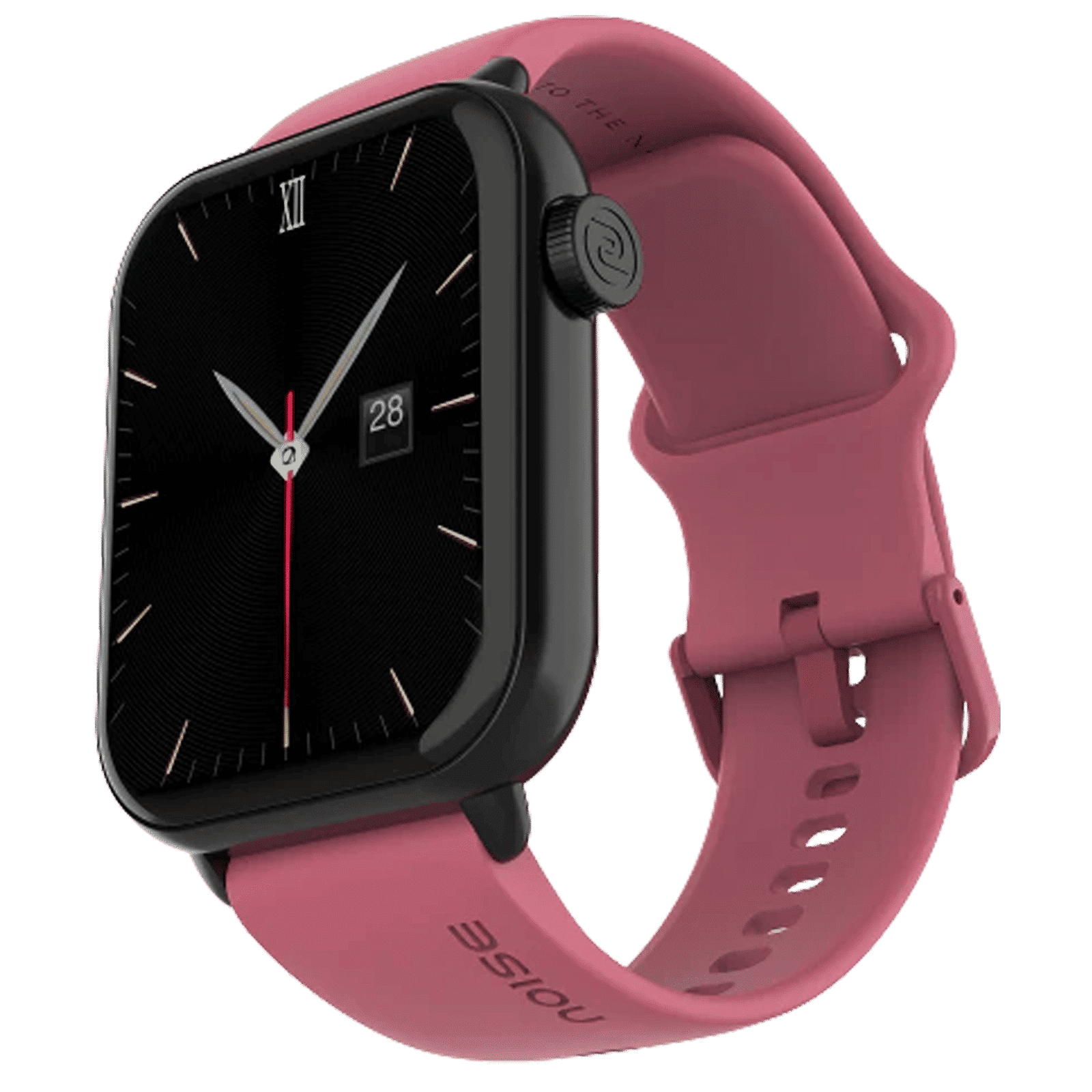 noise ColorFit Mighty Smartwatch with Bluetooth Calling (49.7mm TFT Display, IP67 Water Resistant, Burgundy Wine Strap)_3