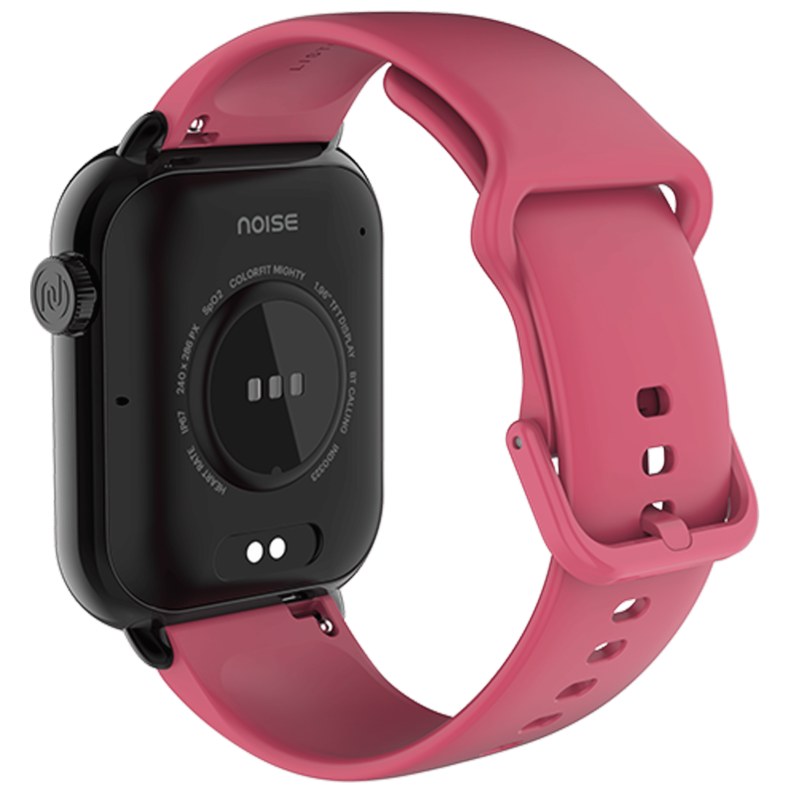 noise ColorFit Mighty Smartwatch with Bluetooth Calling (49.7mm TFT Display, IP67 Water Resistant, Burgundy Wine Strap)_4