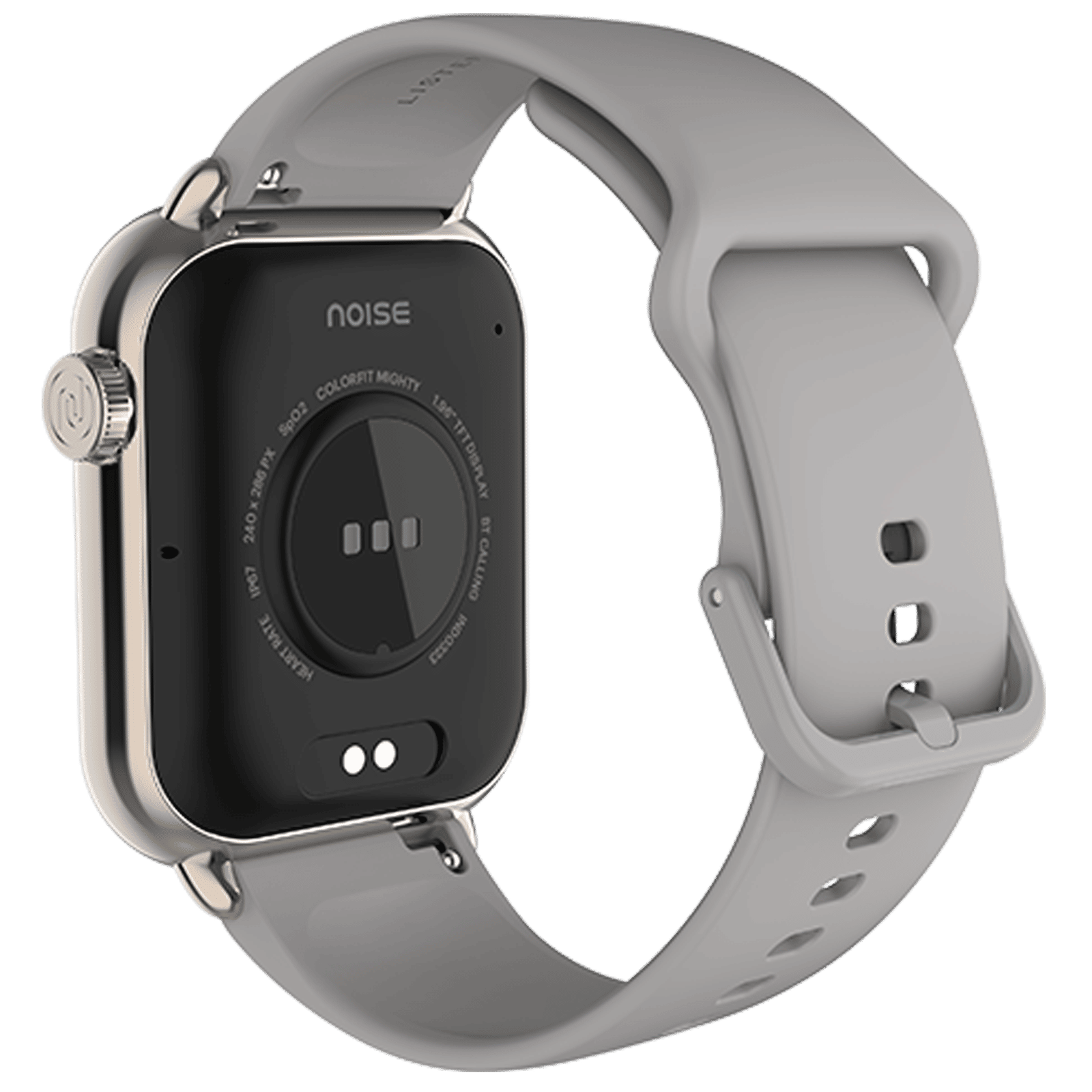 noise ColorFit Mighty Smartwatch with Bluetooth Calling (49.7mm TFT Display, IP67 Water Resistant, Silver Grey Strap) noise ColorFit Mighty Smartwatch with Bluetooth Calling (49.7mm TFT Display, IP67 Water Resistant, Silver Grey Strap)_4