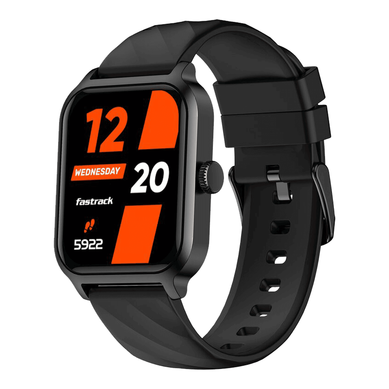 fastrack Rave FX2 Smartwatch with Bluetooth Calling (46.4mm UltraVU HD Display, IP68 Water Resistant, Black Strap)_3