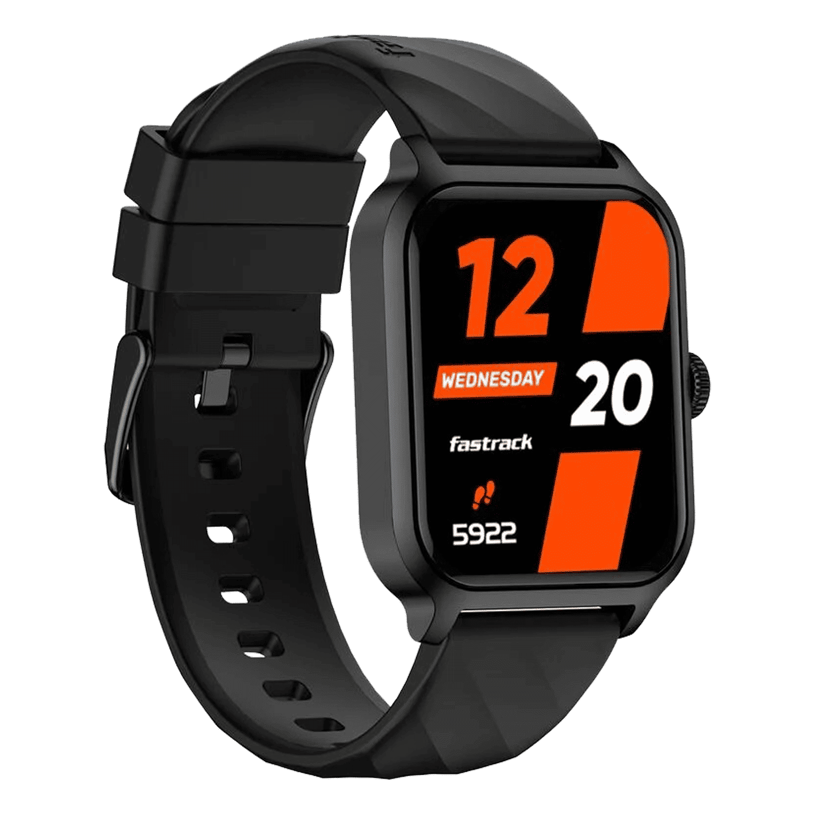 fastrack Rave FX2 Smartwatch with Bluetooth Calling (46.4mm UltraVU HD Display, IP68 Water Resistant, Black Strap)_4