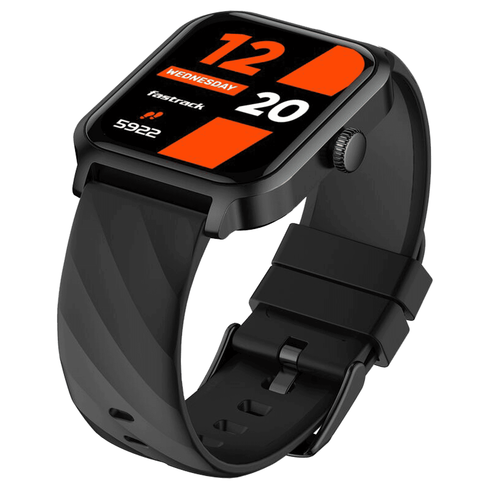 fastrack Rave FX2 Smartwatch with Bluetooth Calling (46.4mm UltraVU HD Display, IP68 Water Resistant, Black Strap)_5